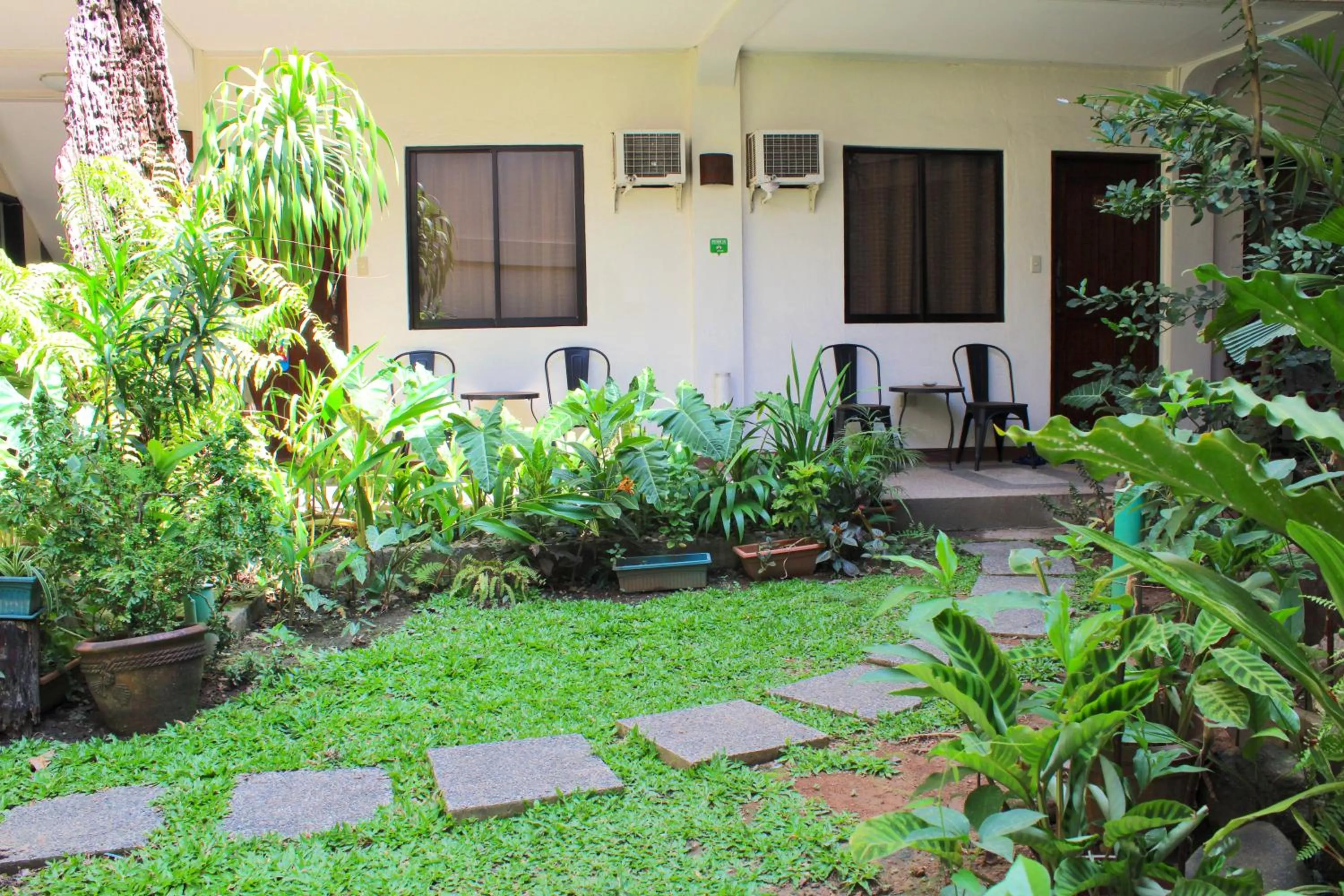 Garden in Balaibinda Lodge