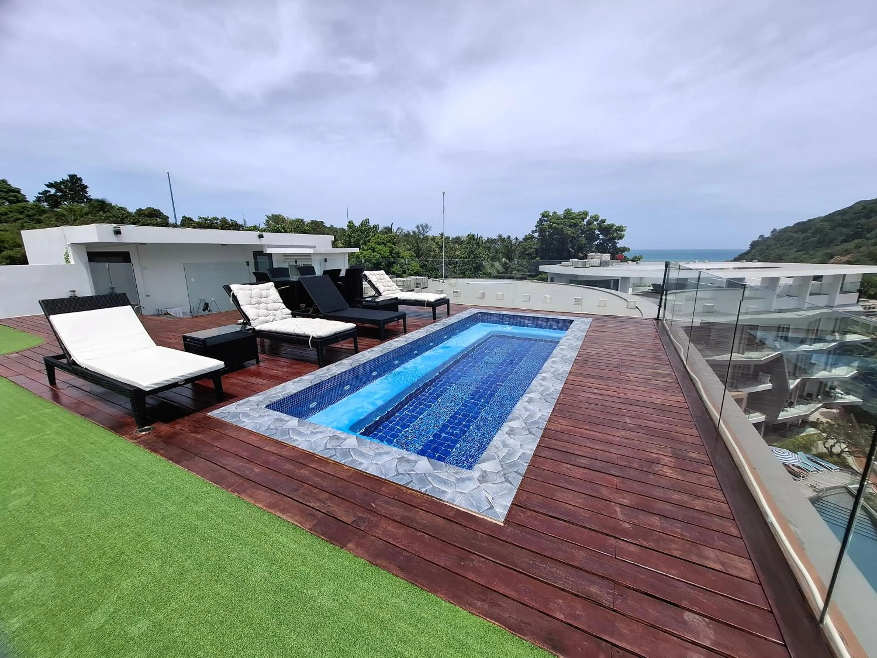Pool view in Twin Sands Resort Penthouse