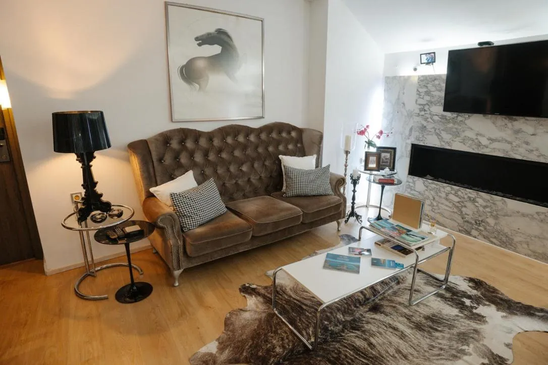 Lobby or reception in Andromeda Boutique Hotel