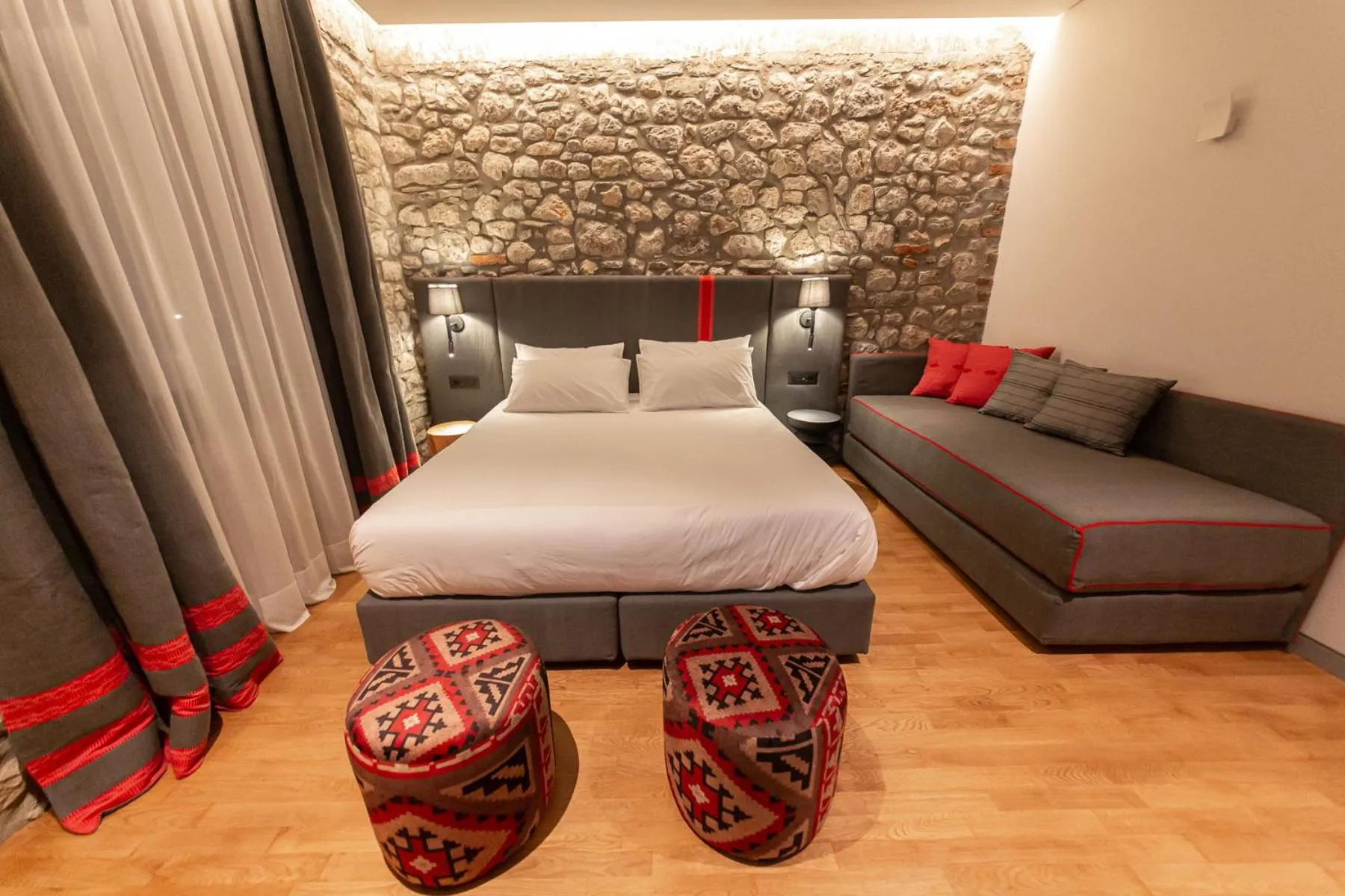 Bed in Melesin Distillery