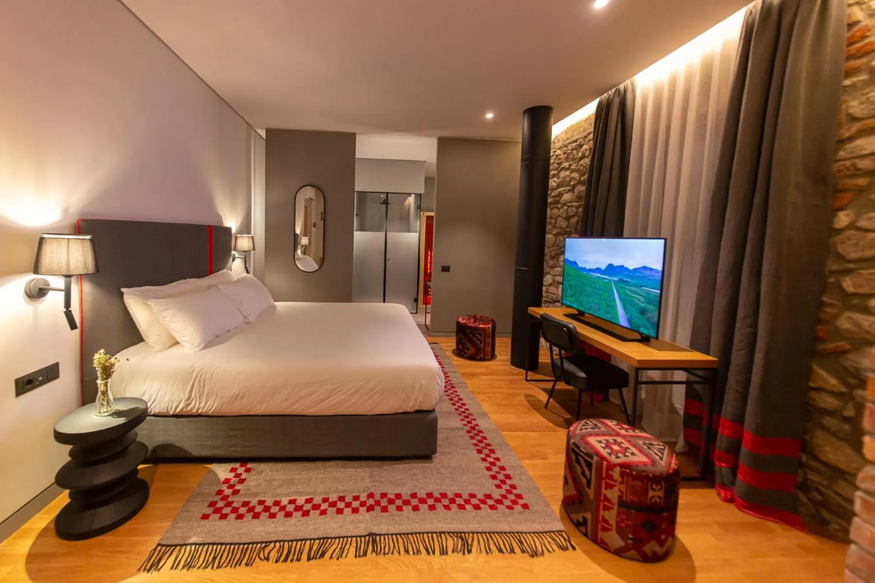 Bed in Melesin Distillery