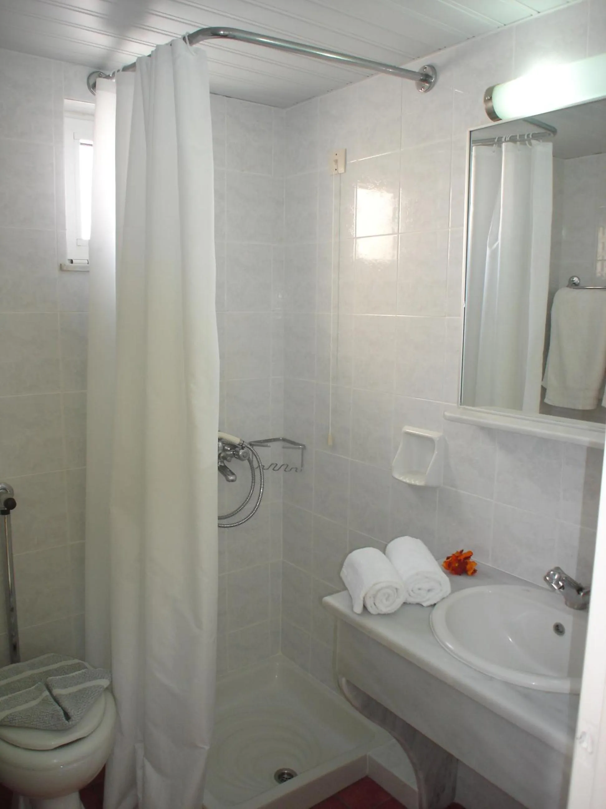 Bathroom in Andromeda Hotel Apartments