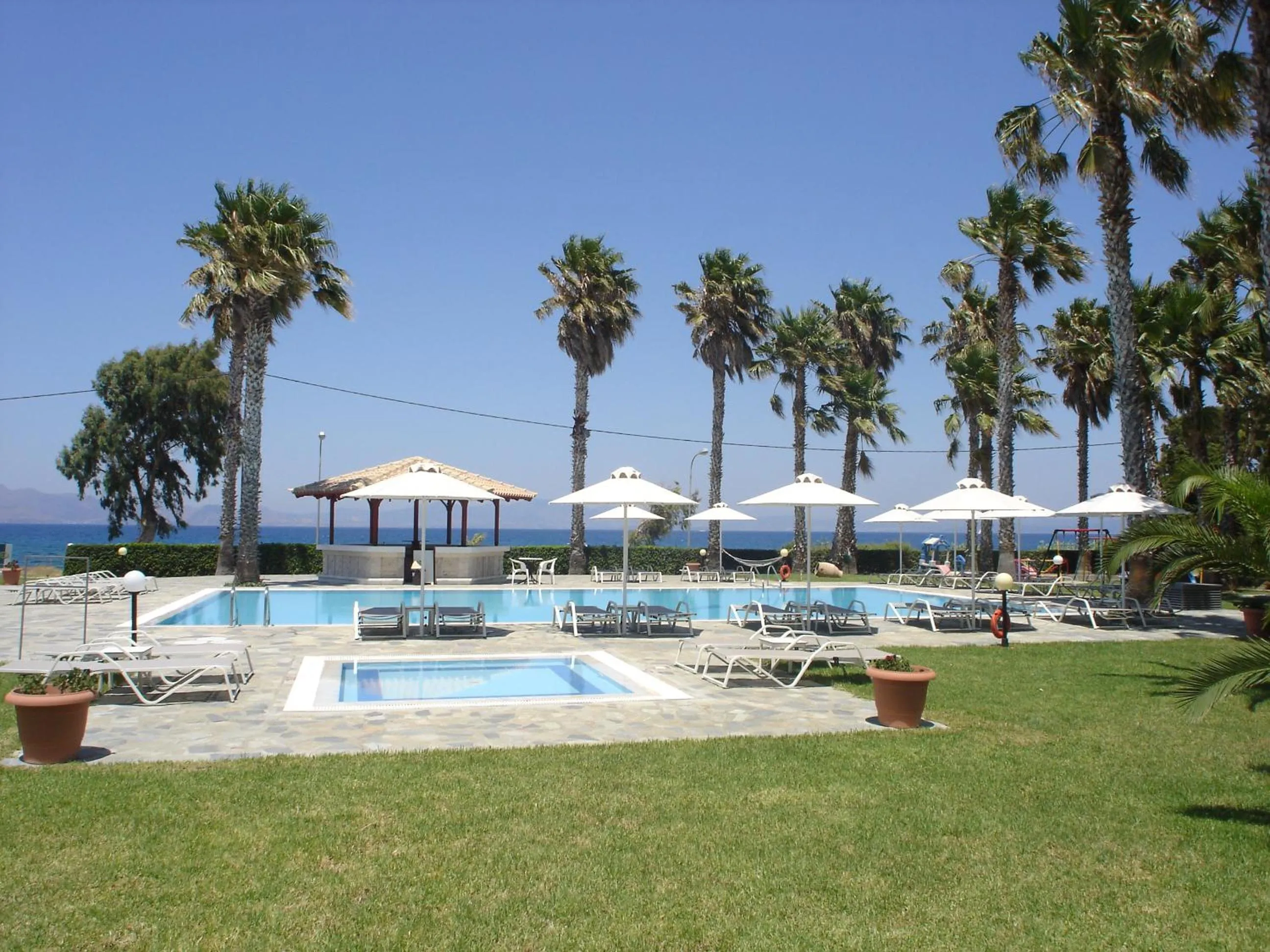 Garden view in Andromeda Hotel Apartments