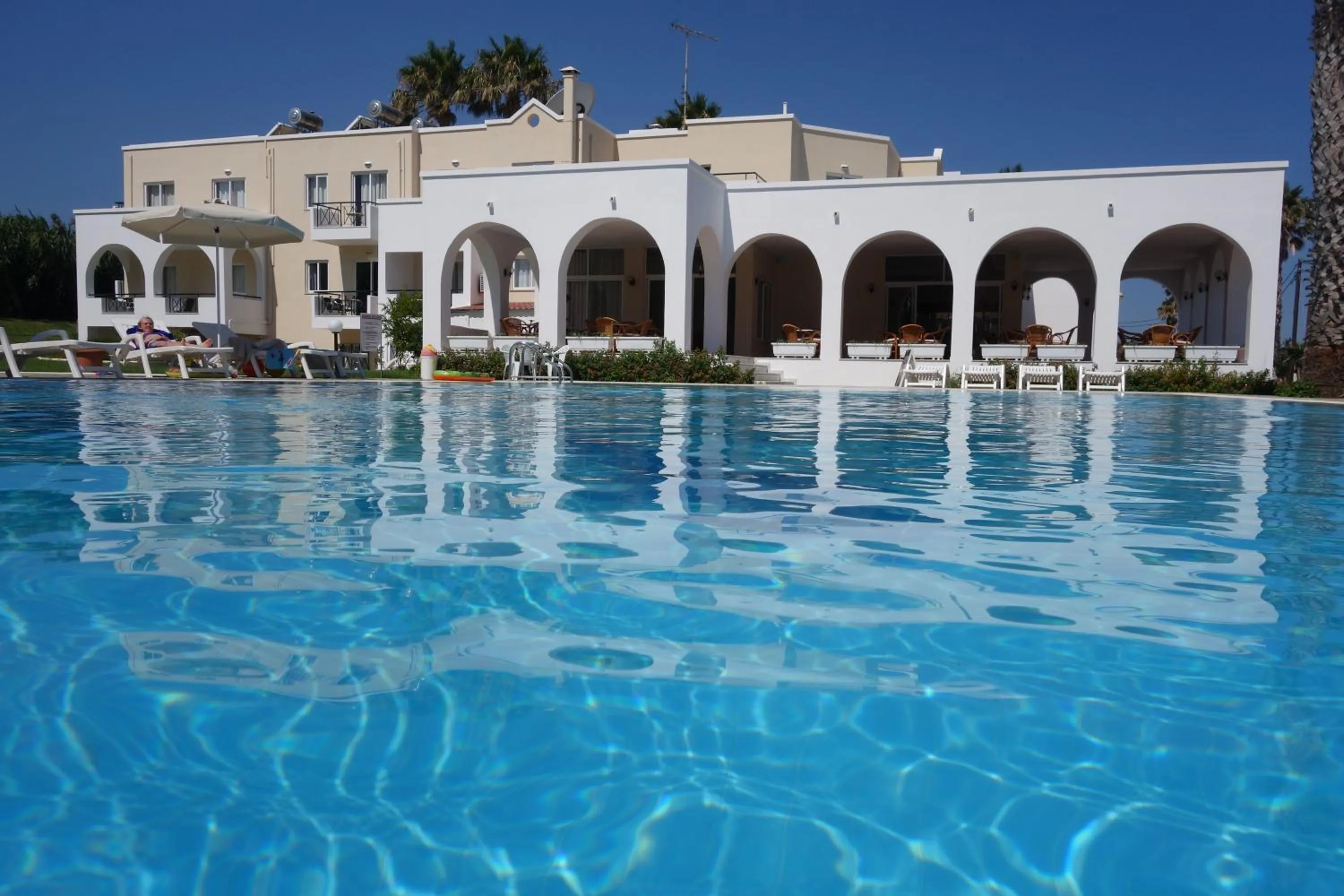Swimming pool in Andromeda Hotel Apartments