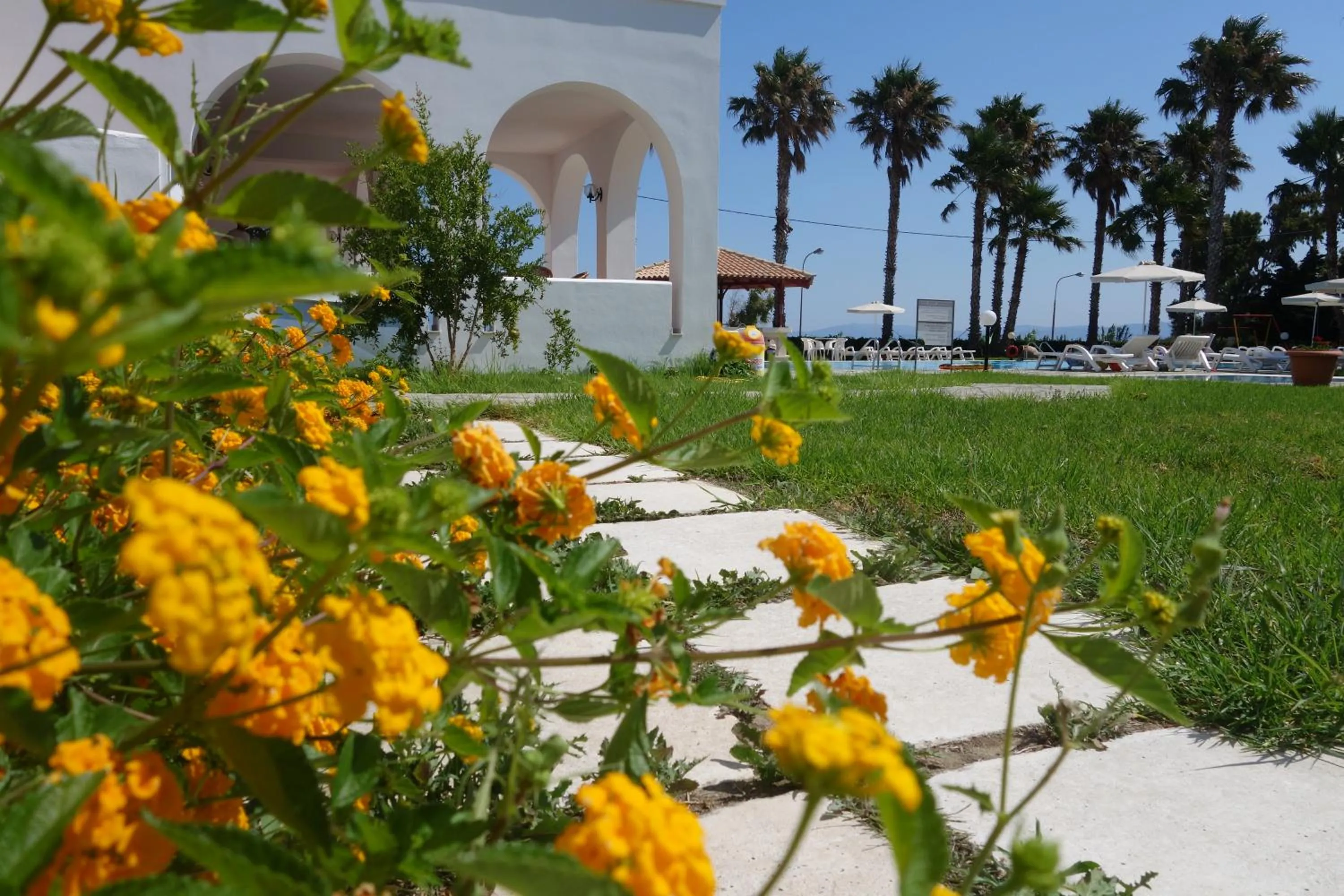 Garden in Andromeda Hotel Apartments