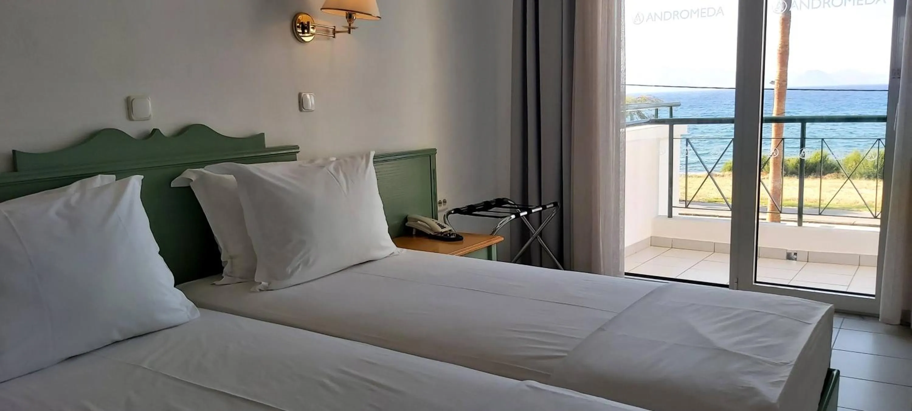 Bedroom, Bed in Andromeda Hotel Apartments