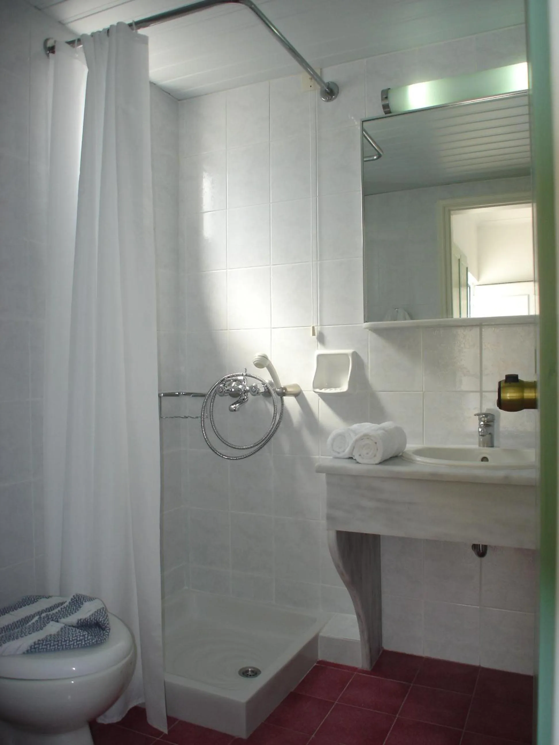 Bathroom in Andromeda Hotel Apartments