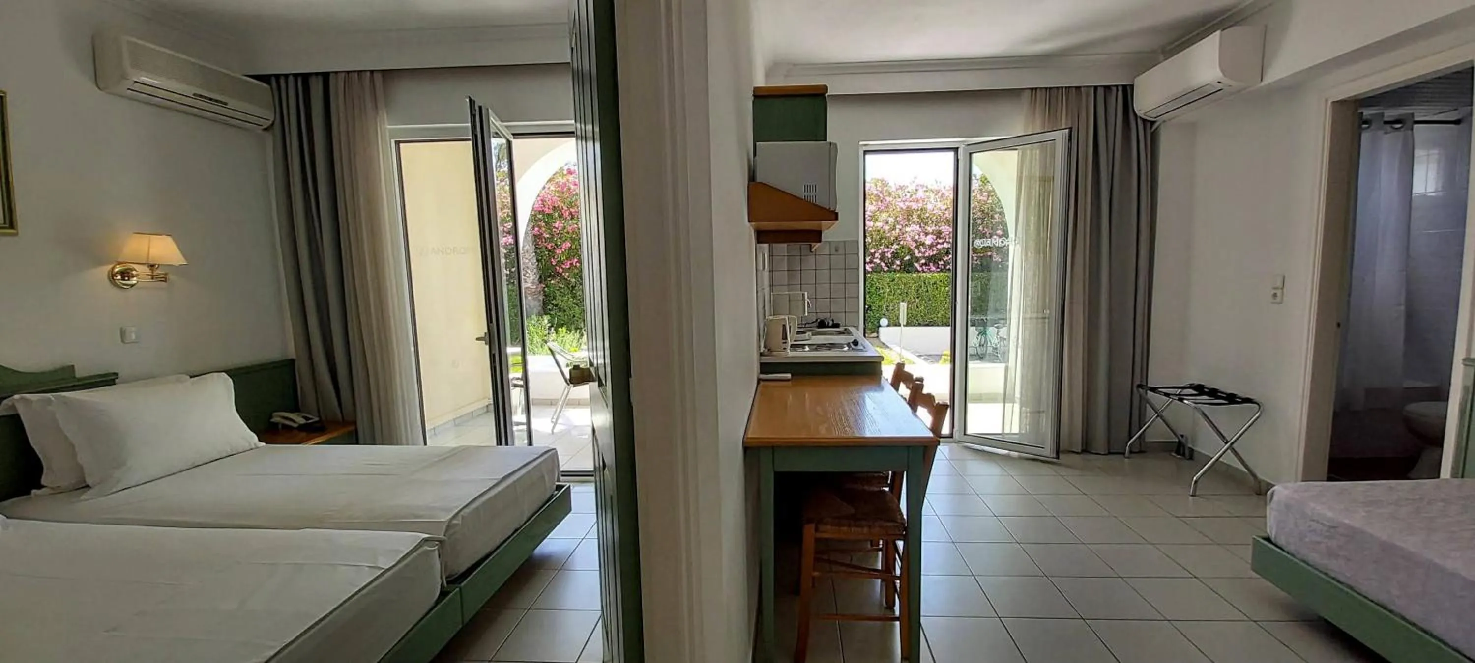 Photo of the whole room, Bed in Andromeda Hotel Apartments