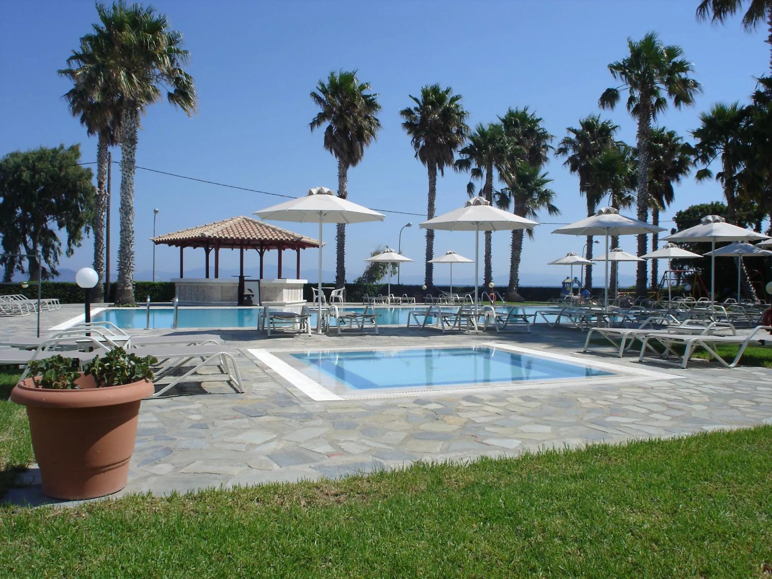 Swimming pool in Andromeda Hotel Apartments