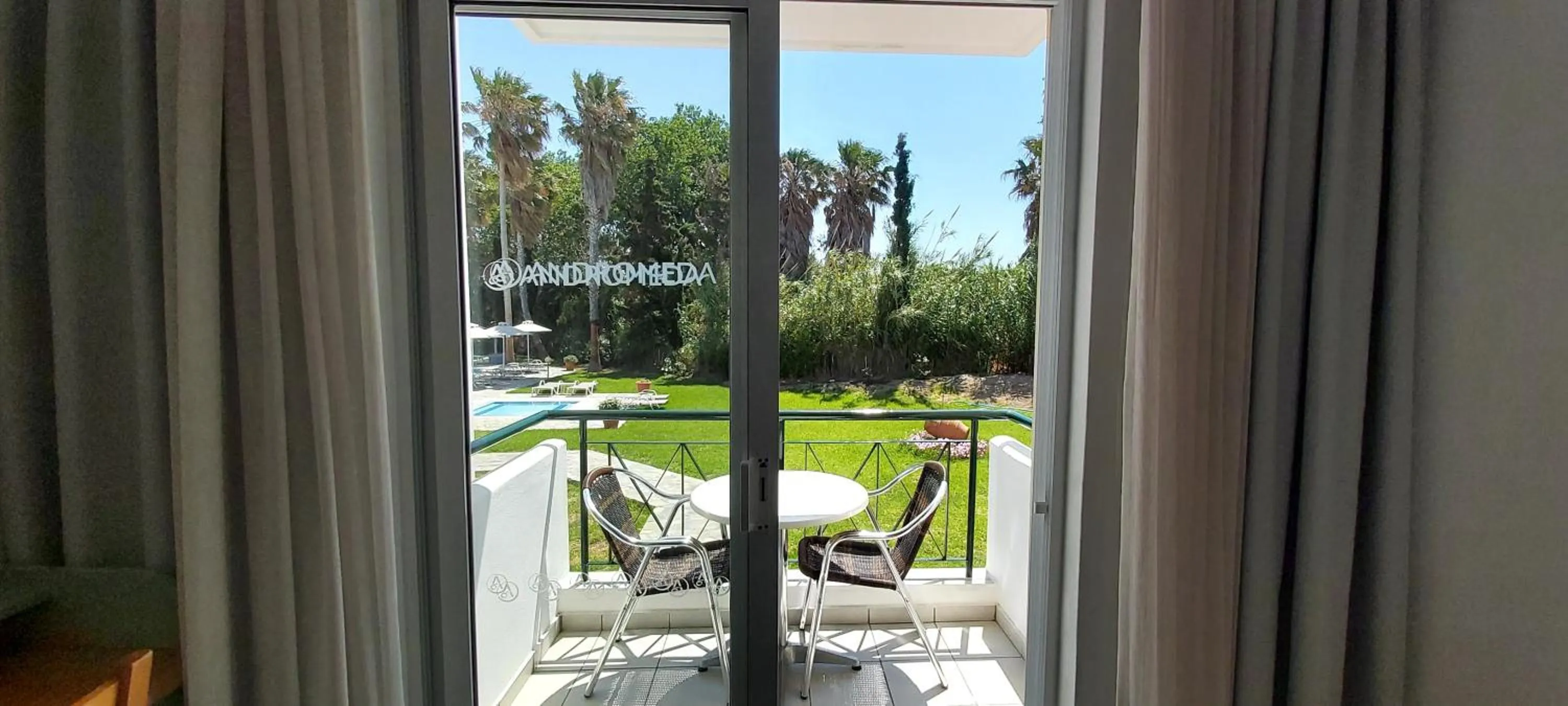 Balcony/Terrace in Andromeda Hotel Apartments