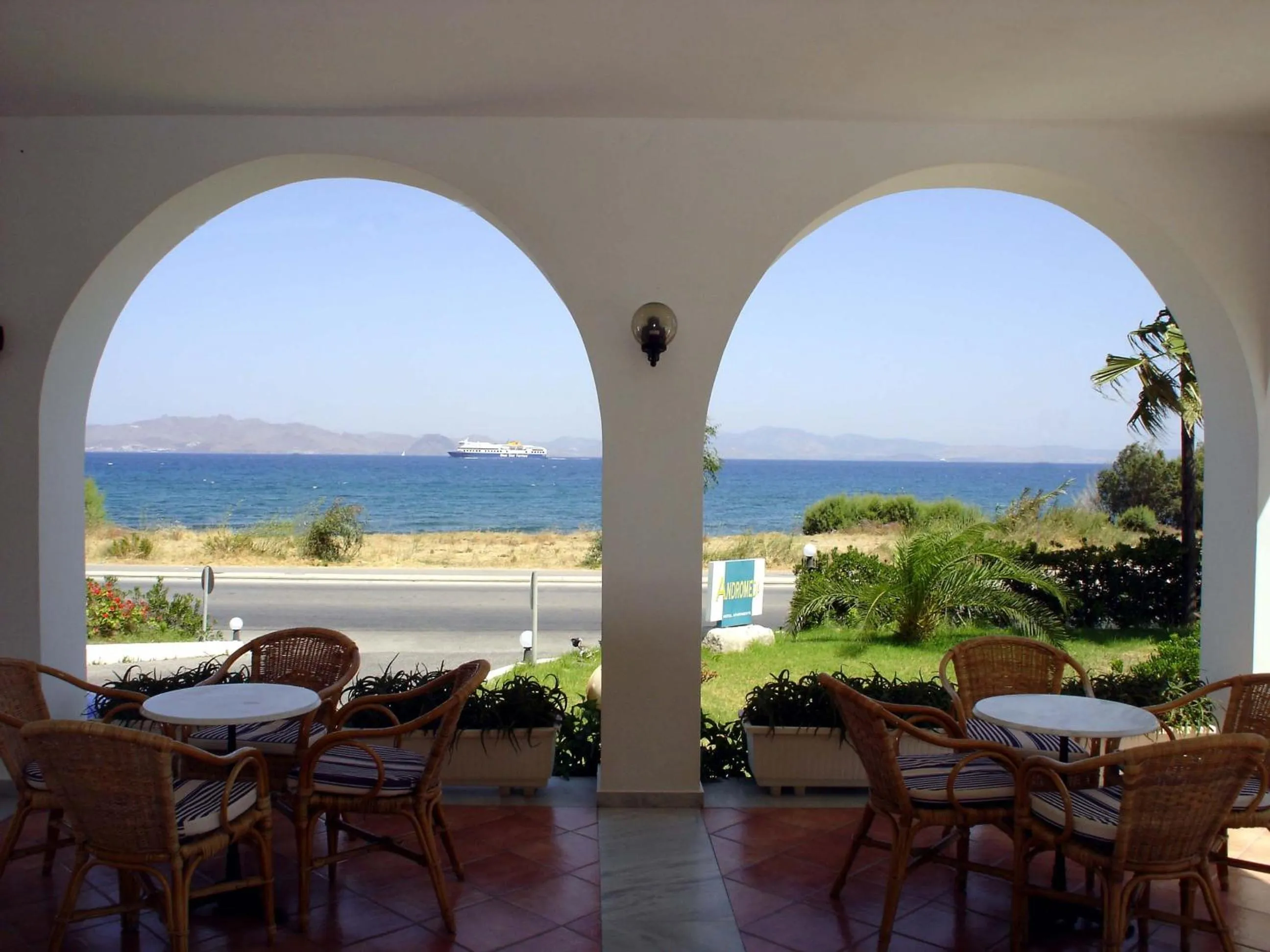Beach in Andromeda Hotel Apartments