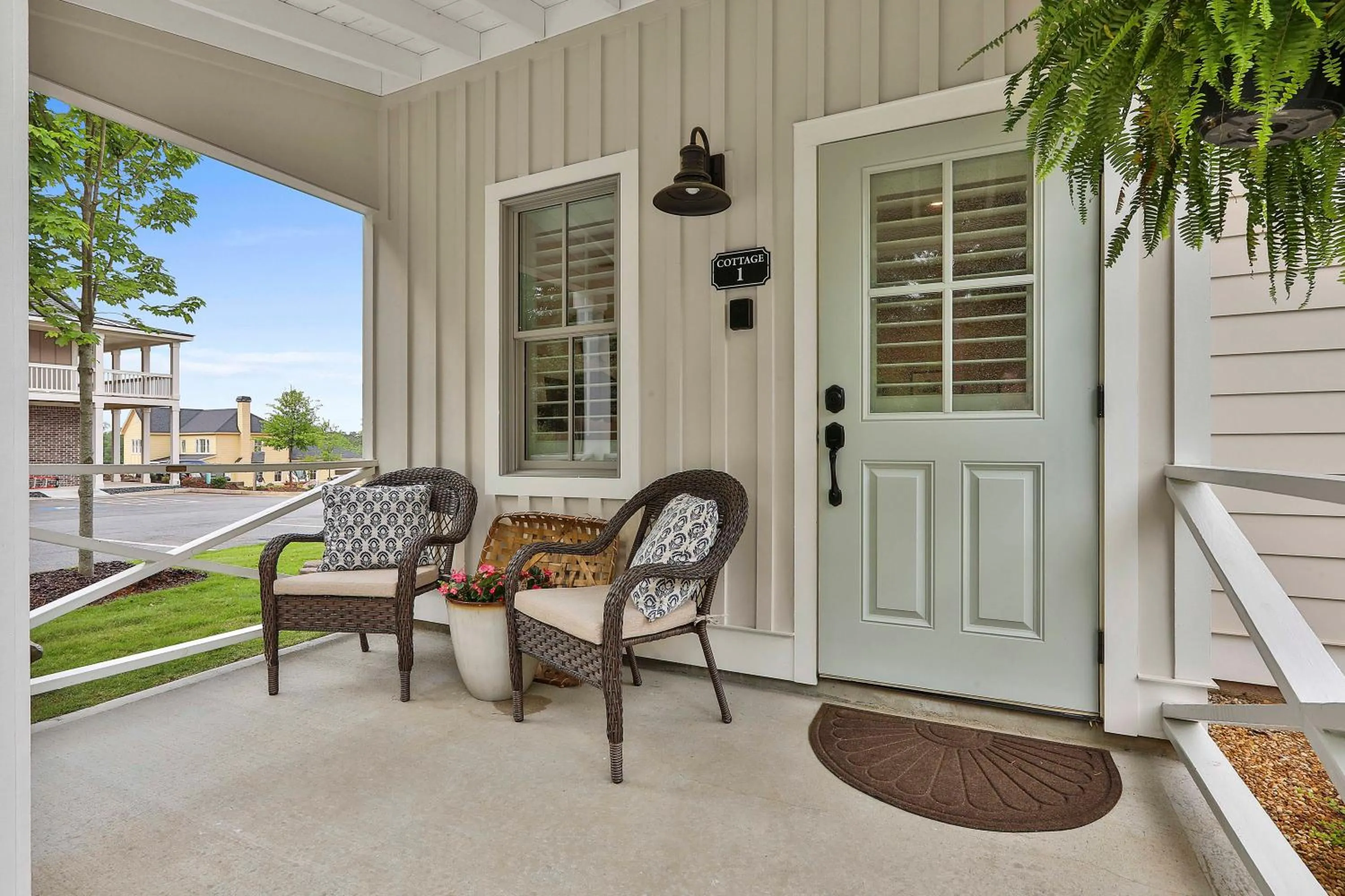 Patio in The Cottages at Laurel Brooke