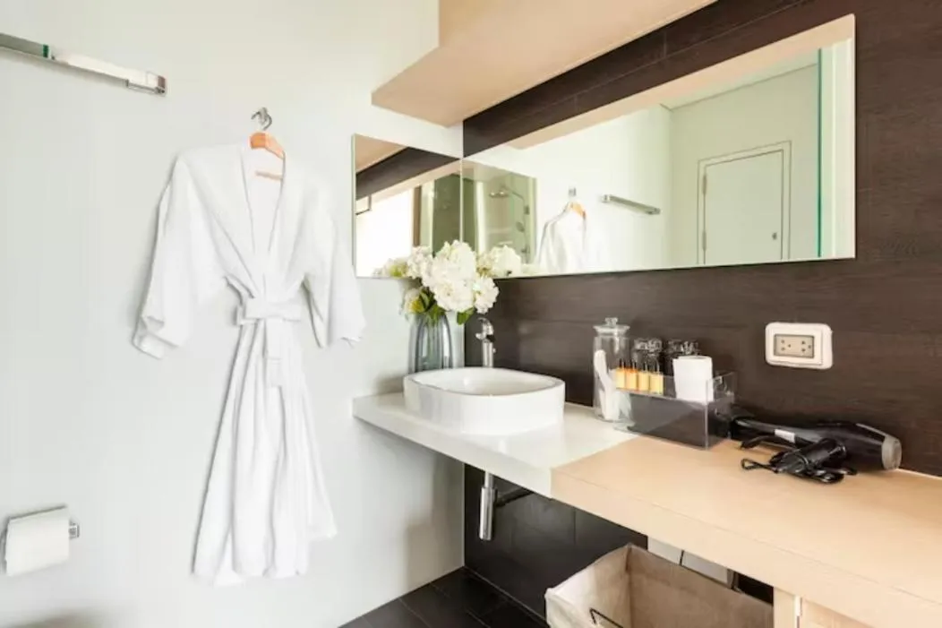 Bathroom in Family Suite Sea view 2Bedroom at Veranda Residence Pattaya