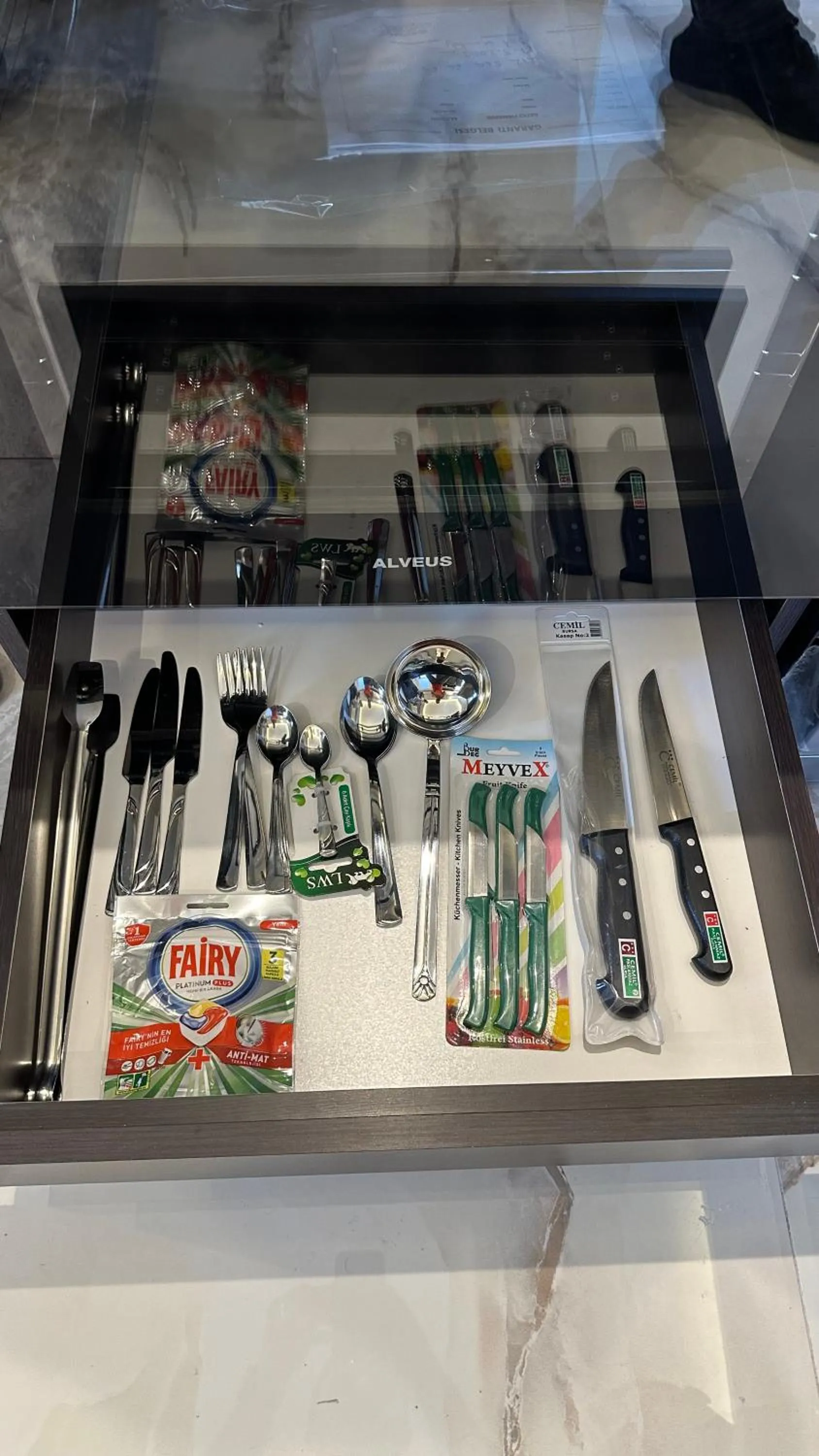 Kitchen or kitchenette in Mar Boutique Apartment