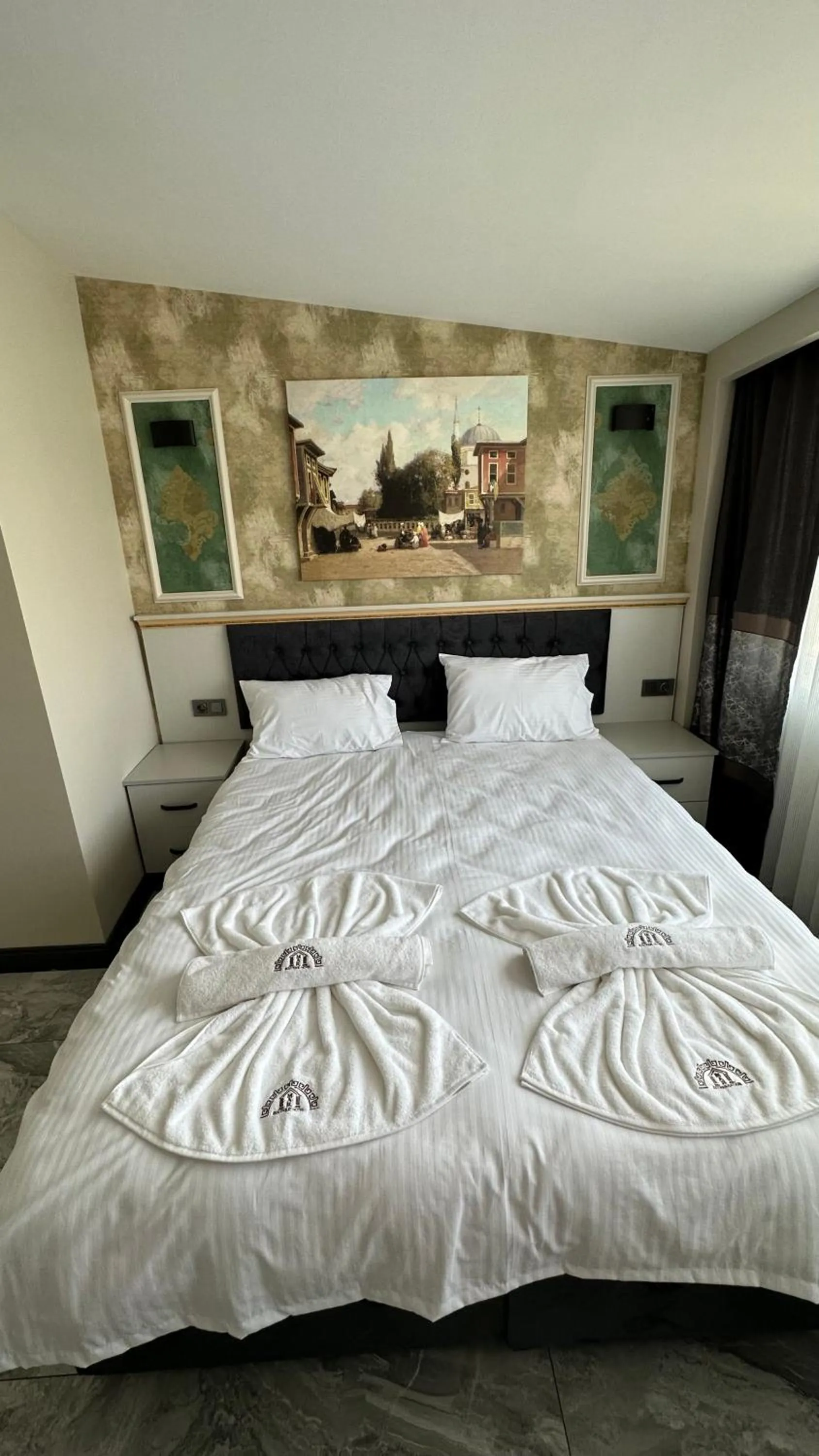 Bed in Mar Boutique Apartment