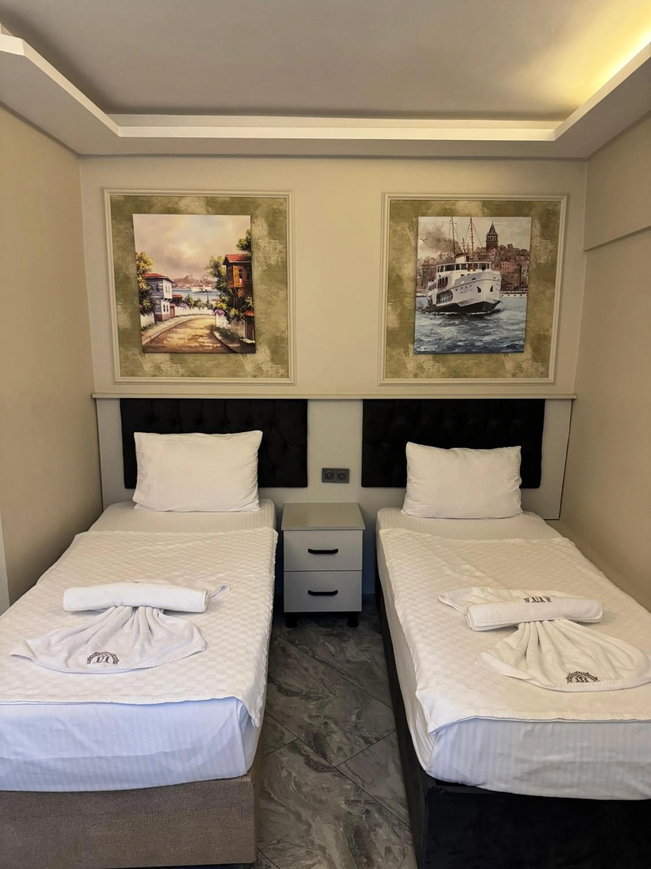 Bed in Mar Boutique Apartment