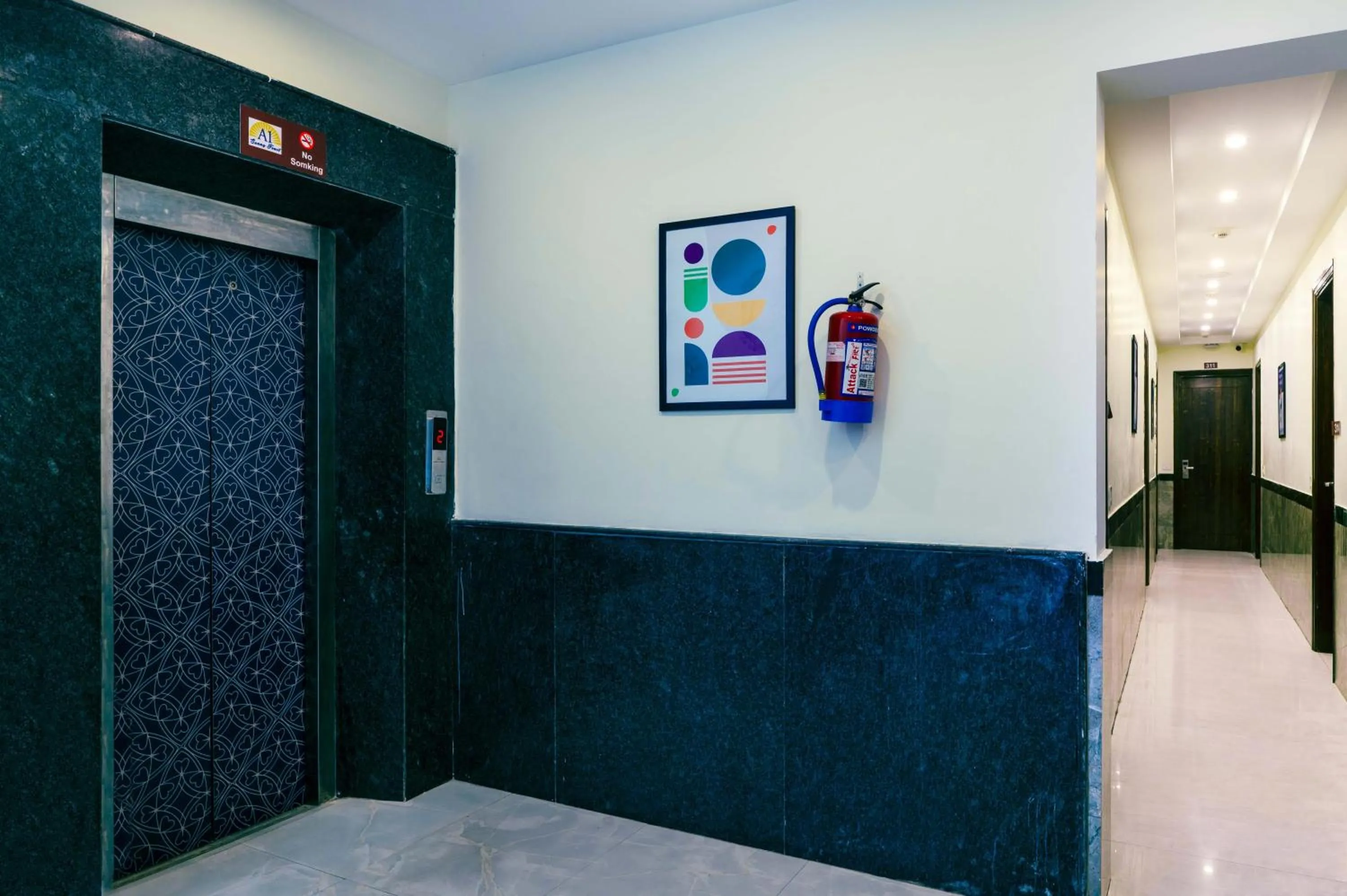 elevator in Treebo Sunny Feast