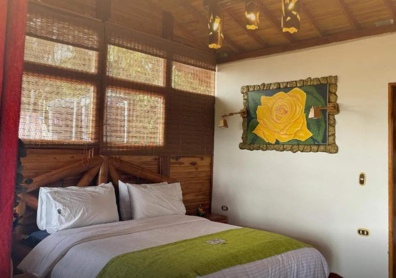 Bed in Jardin de los Silleteros Agro Parque Hotel