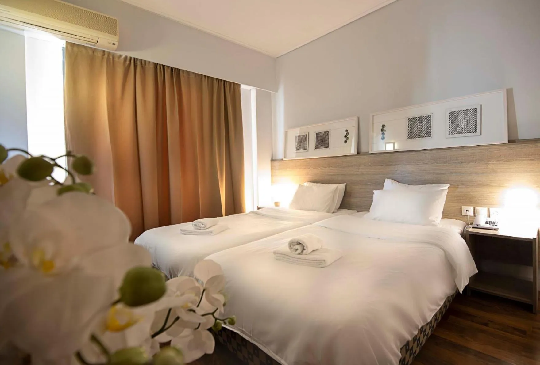 Photo of the whole room, Bed in Galaxy Hotel