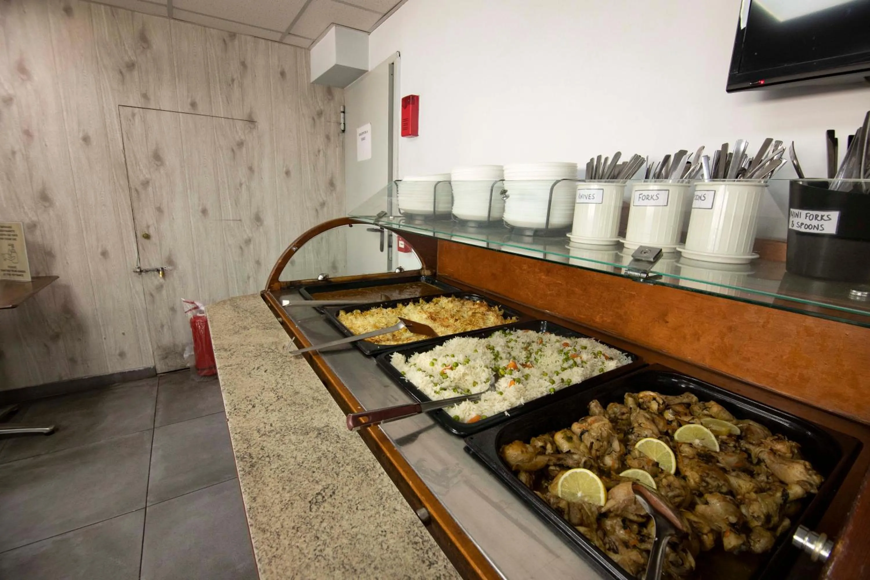 Food in Galaxy Hotel