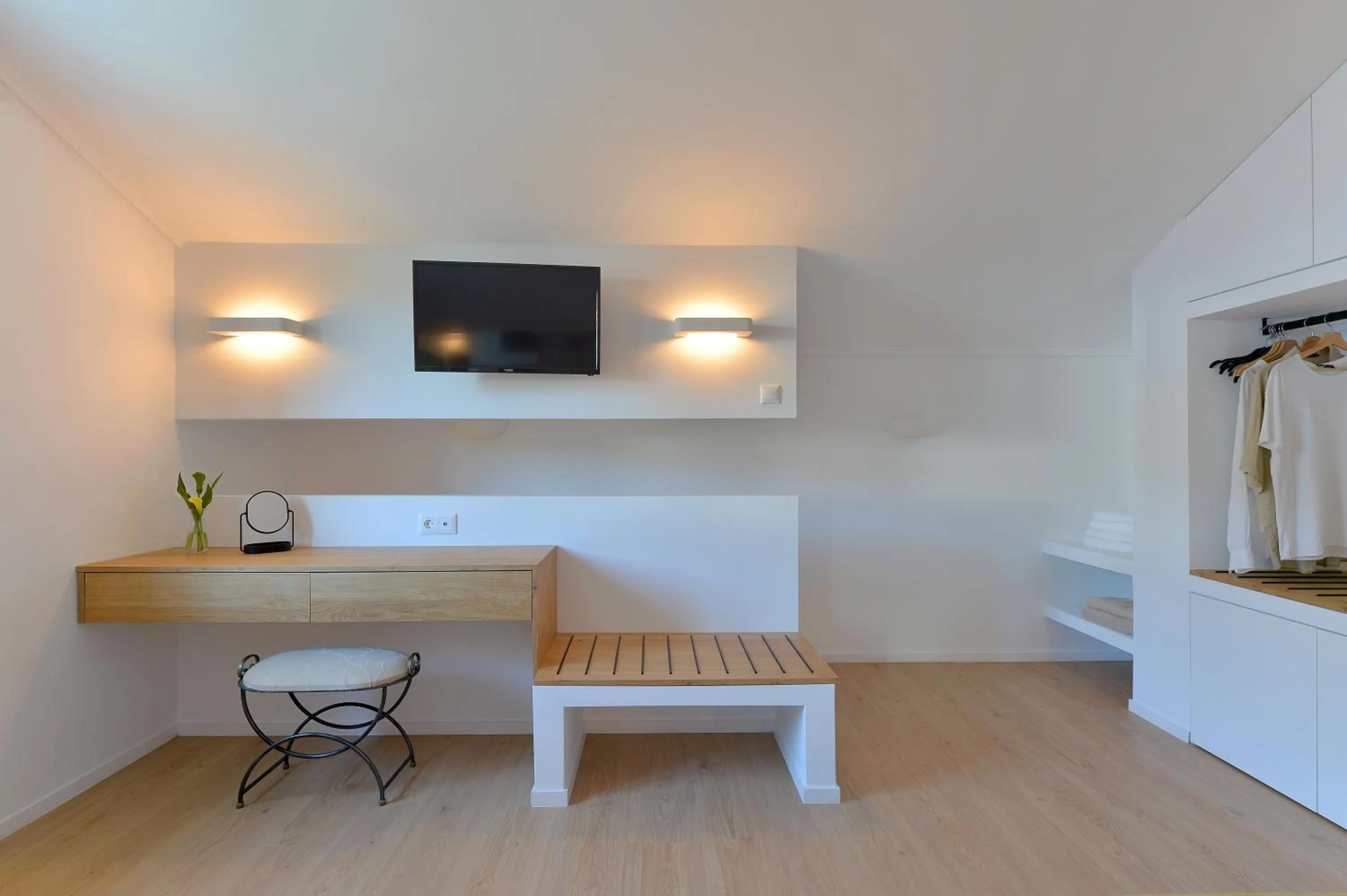 Bedroom in Aktaion Beach Boutique Hotel & Spa