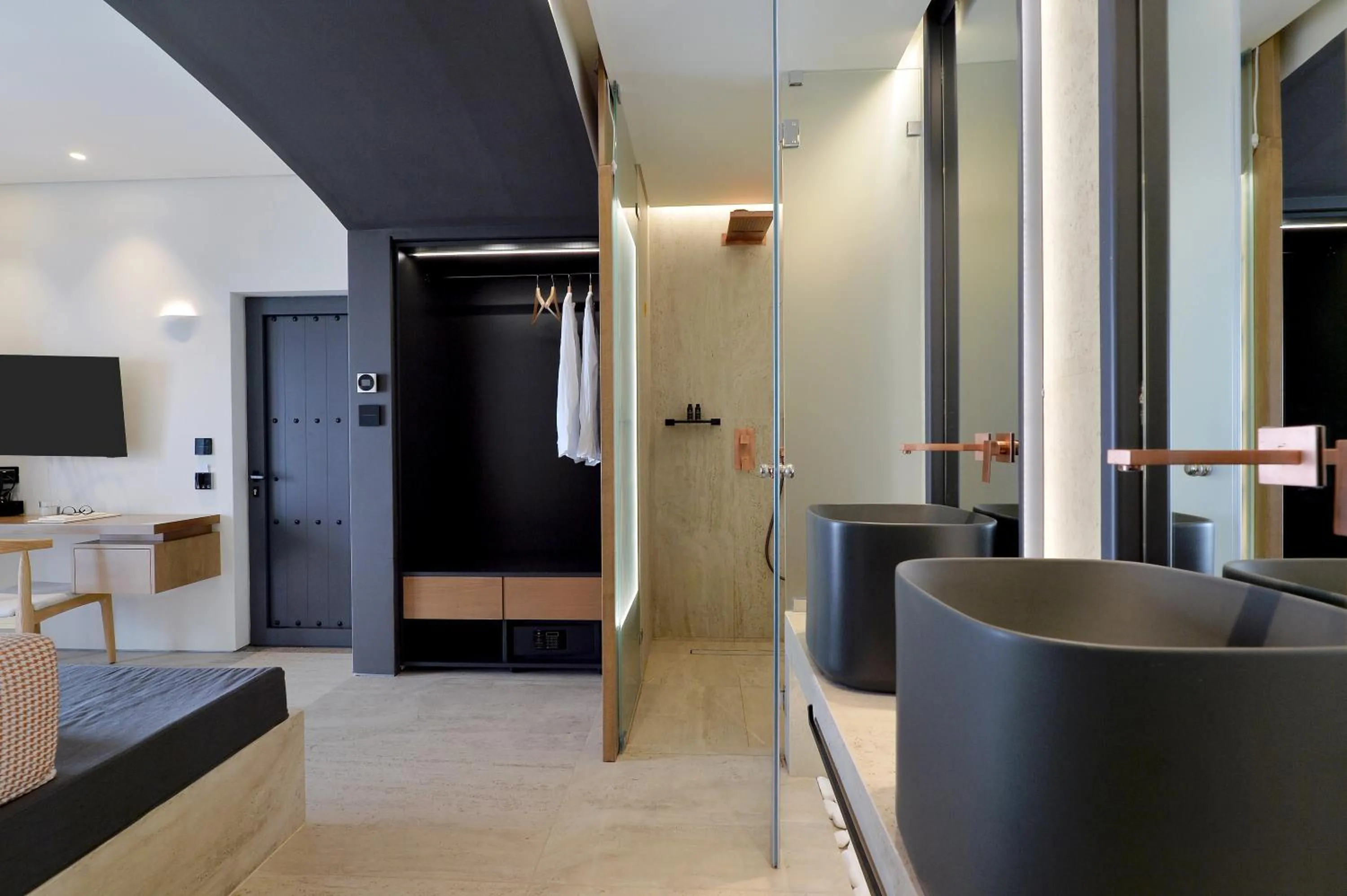 Bathroom in Aktaion Beach Boutique Hotel & Spa