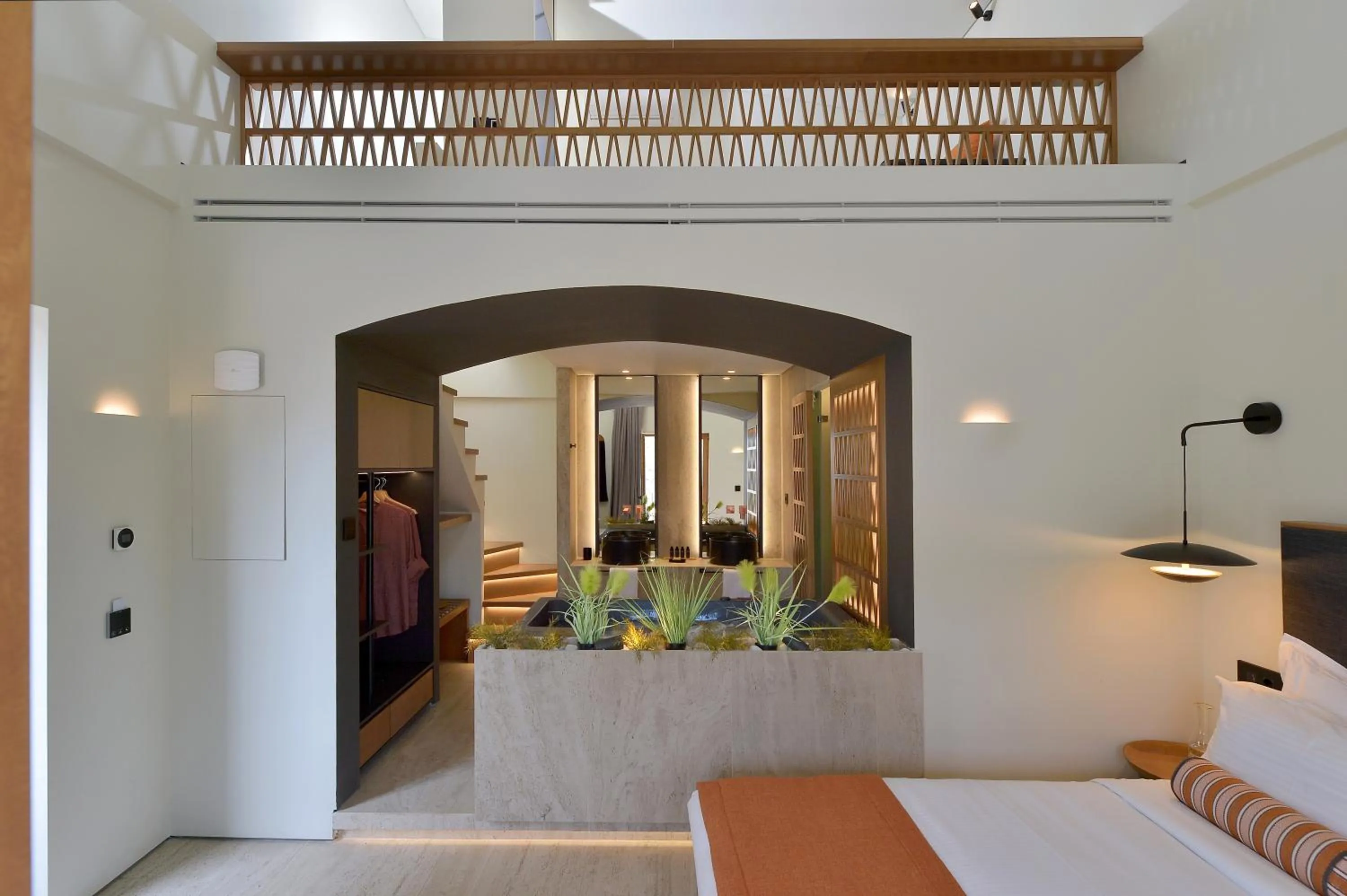 Bedroom, Bed in Aktaion Beach Boutique Hotel & Spa