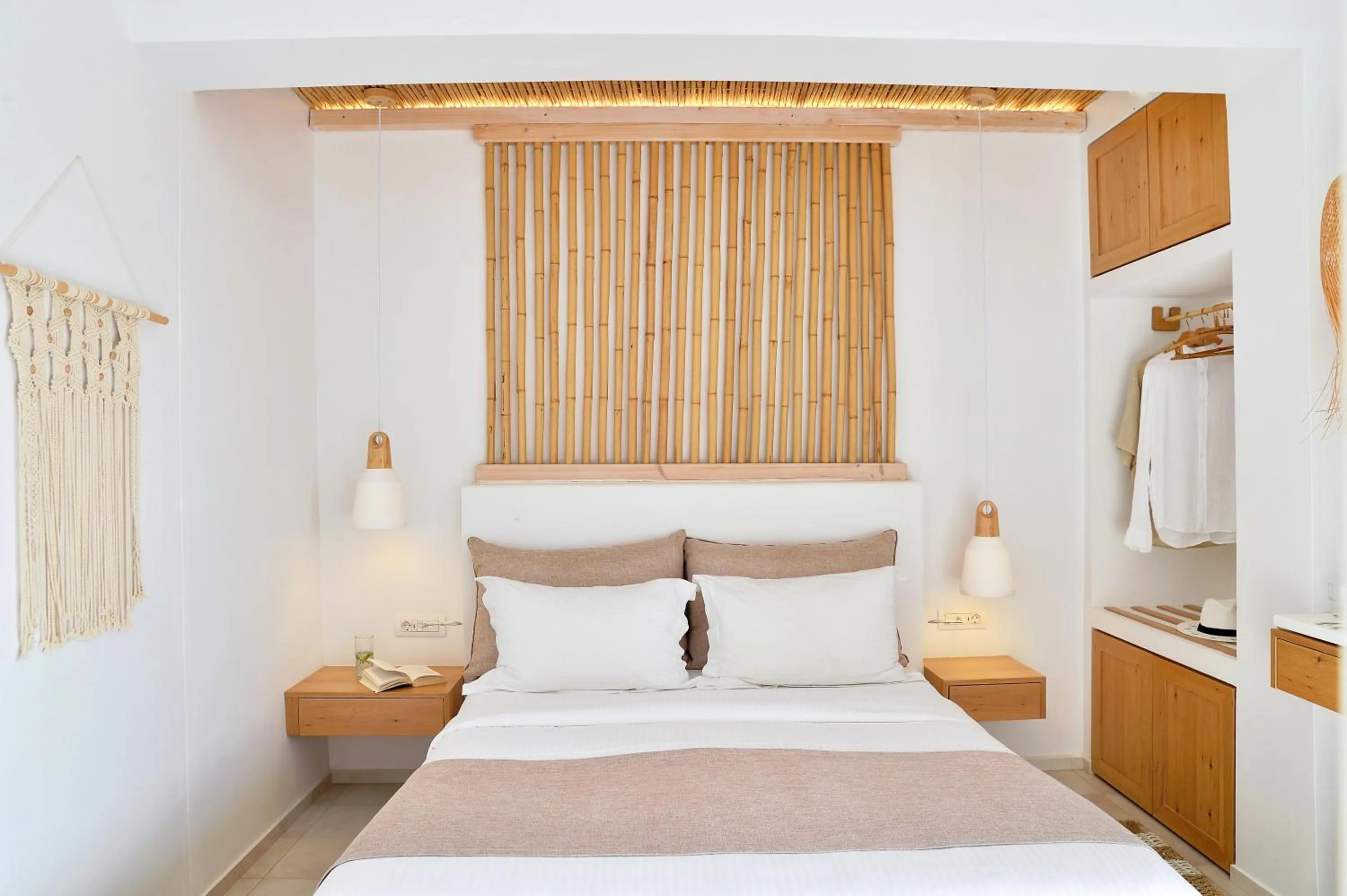 Photo of the whole room, Bed in Aktaion Beach Boutique Hotel & Spa