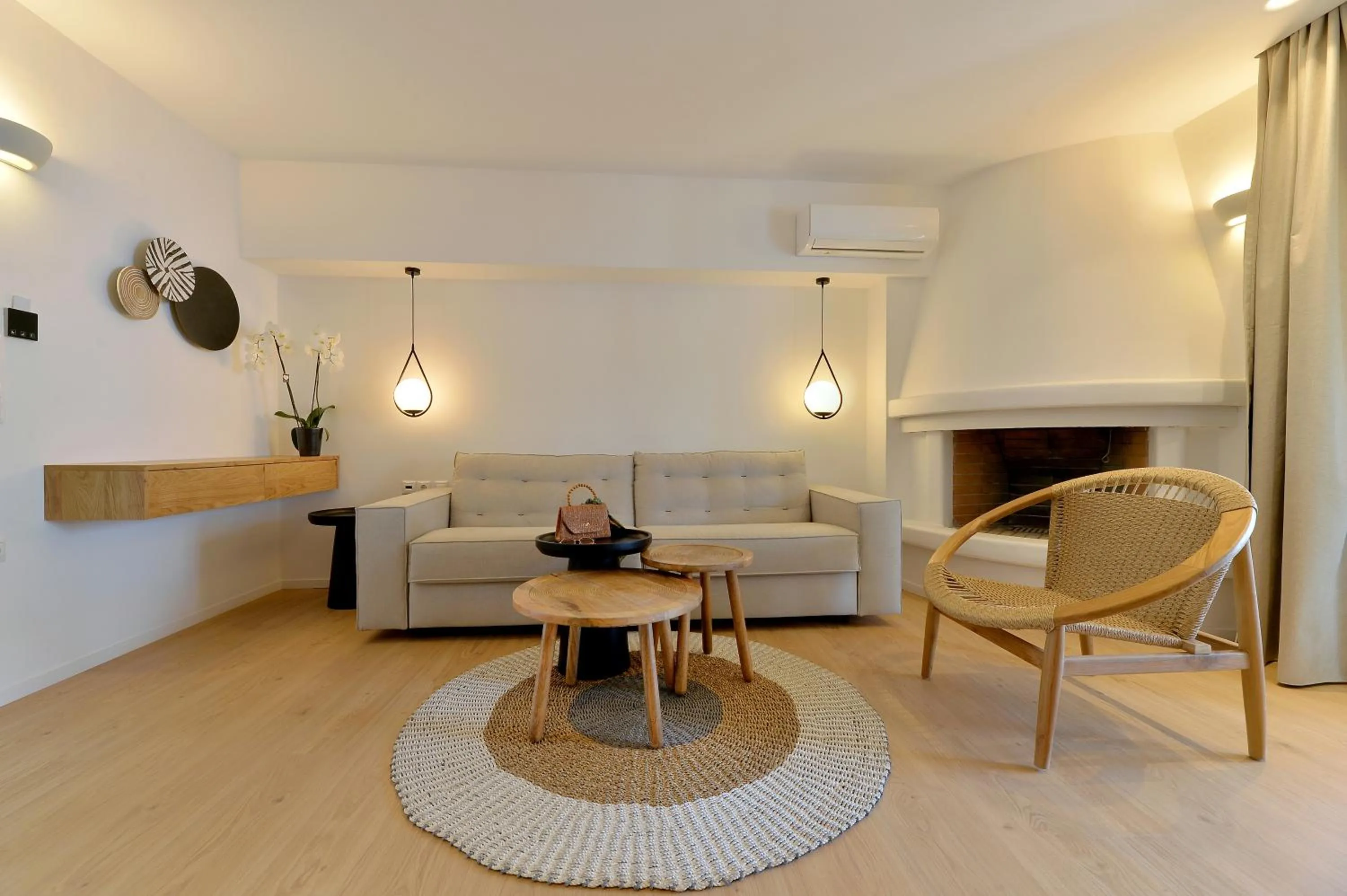 Living room in Aktaion Beach Boutique Hotel & Spa