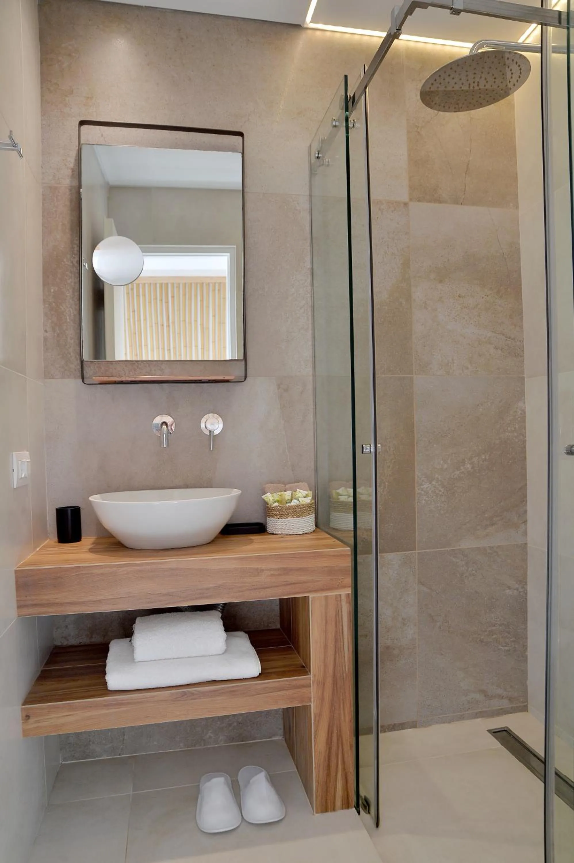 Bathroom in Aktaion Beach Boutique Hotel & Spa