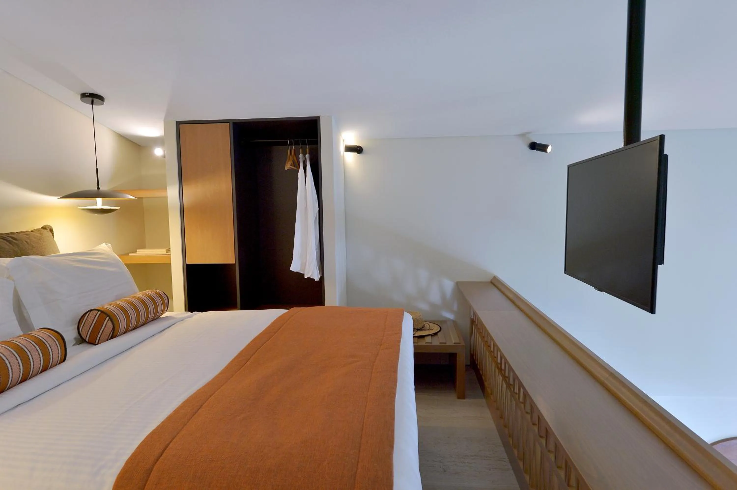 Bedroom, Bed in Aktaion Beach Boutique Hotel & Spa