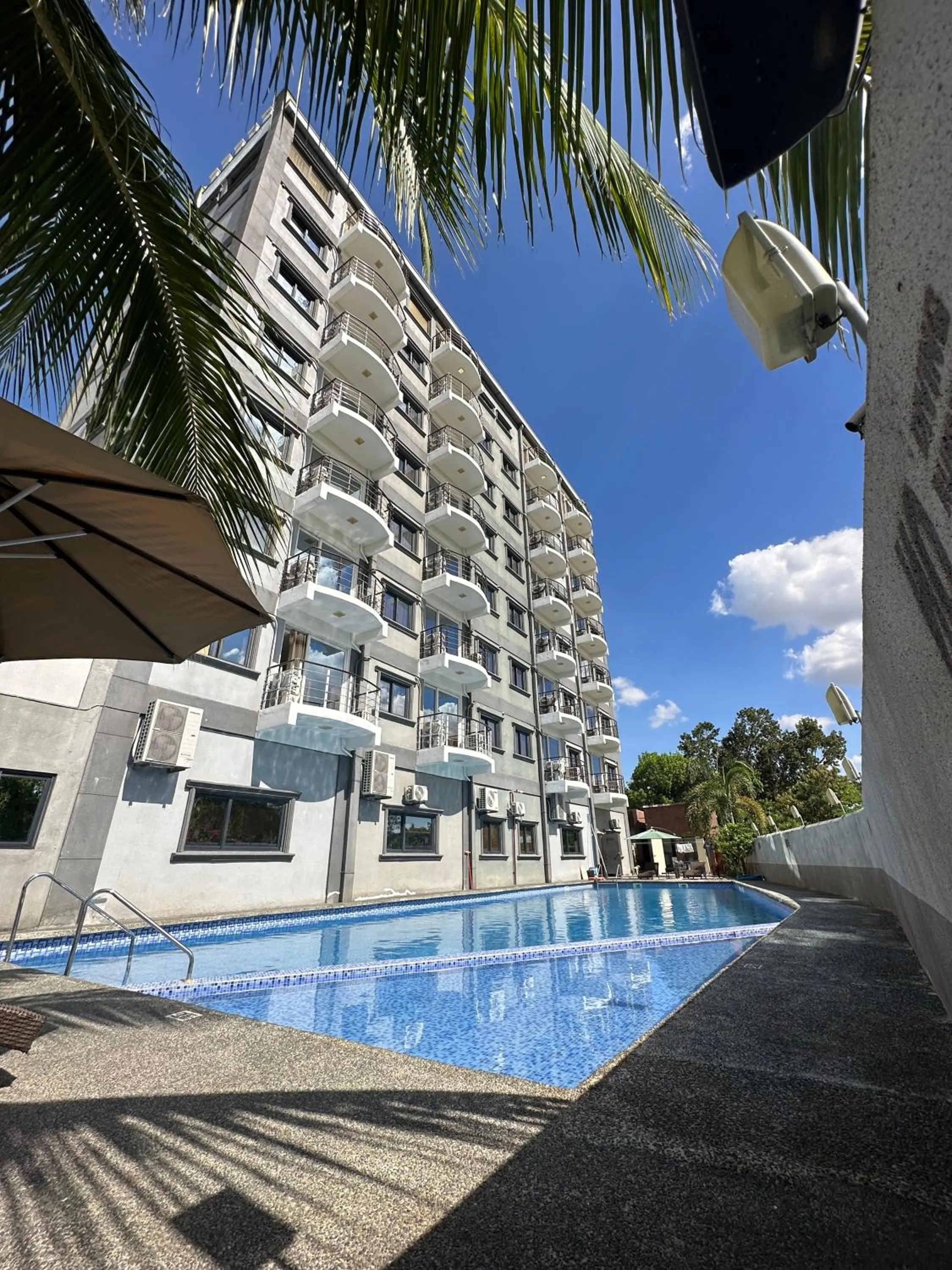 Swimming pool in PUNTA CLARK HOTEL