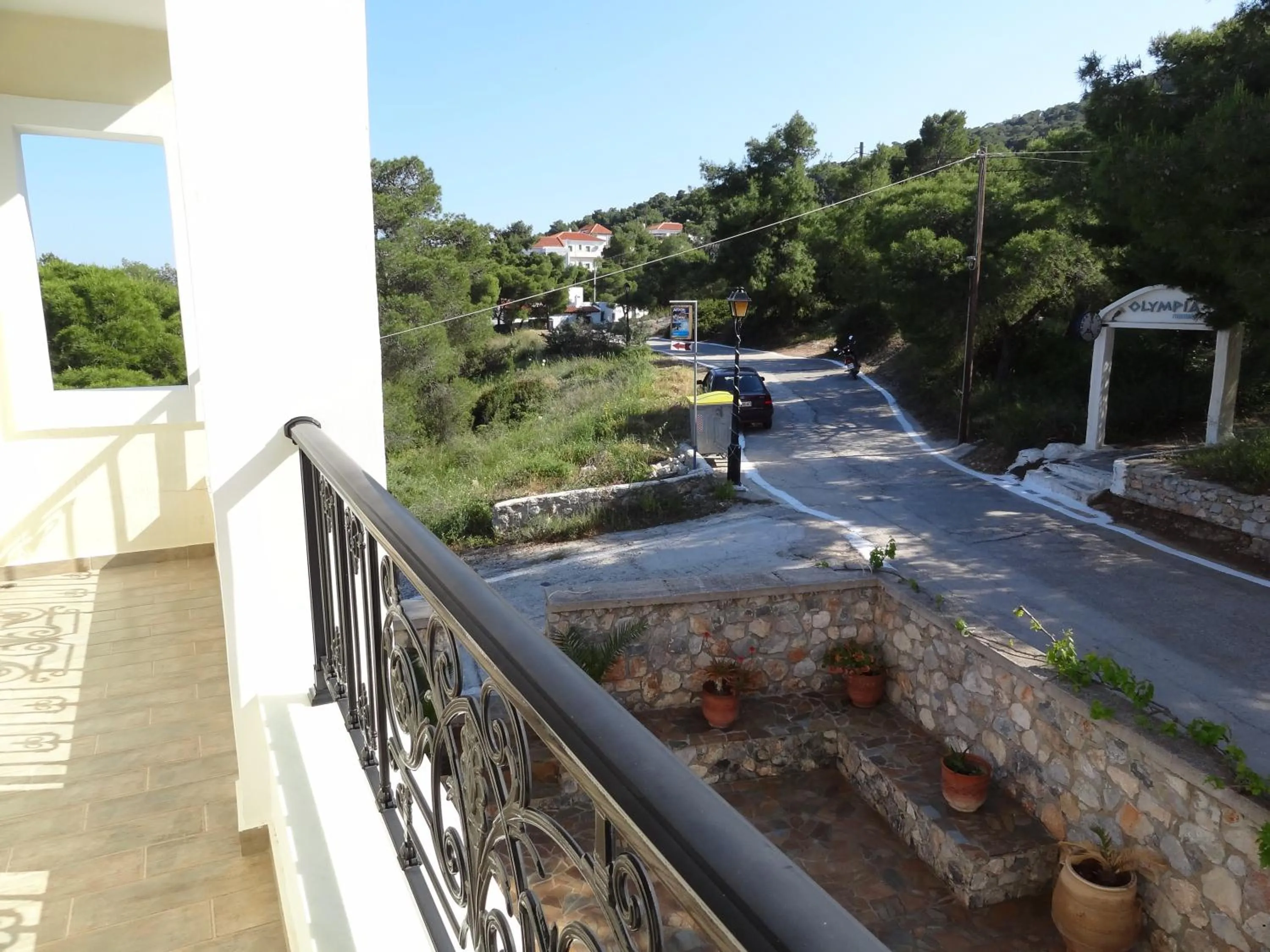 Street view in Dionysos Hotel