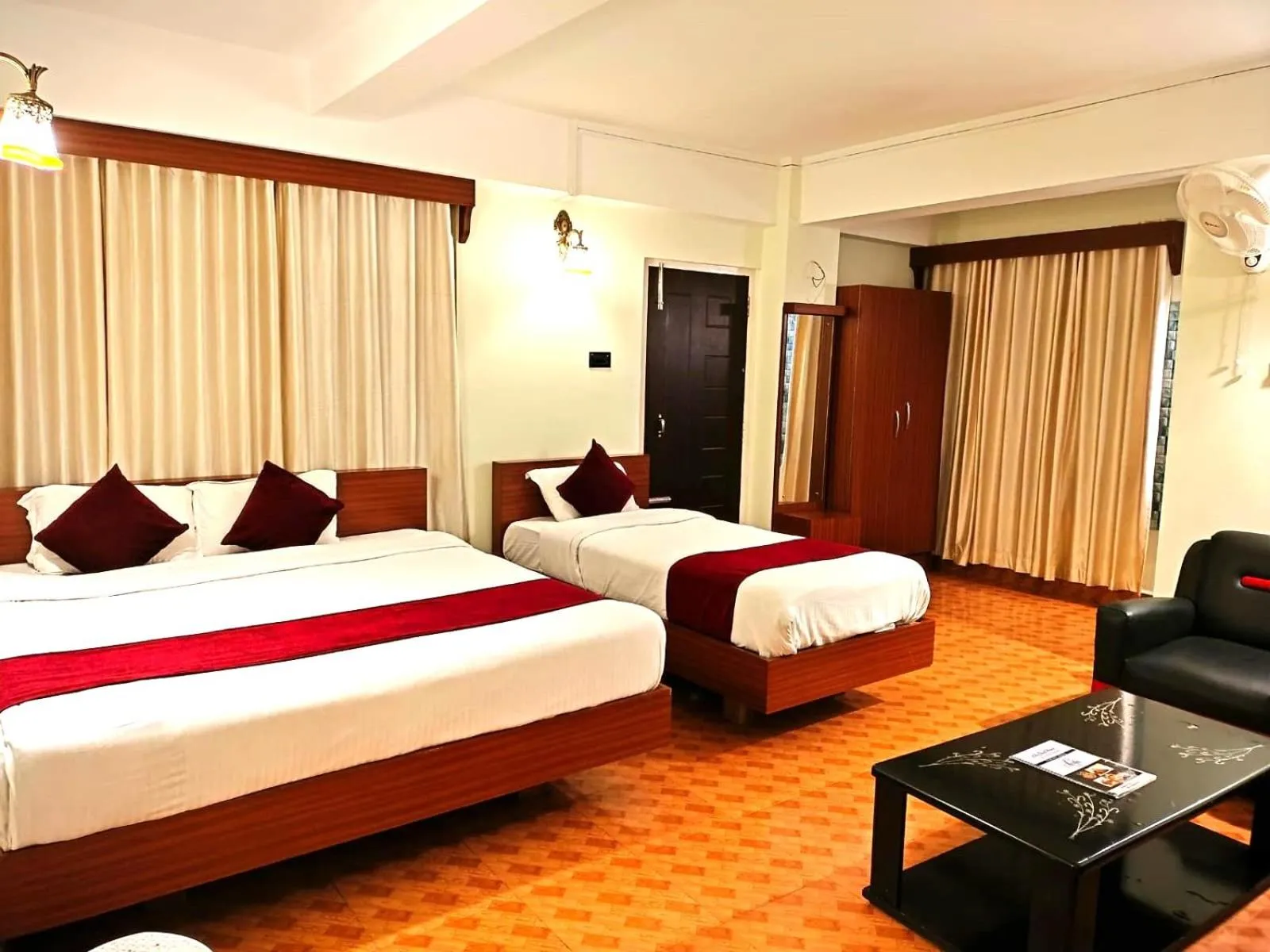 Bed in LILY GUEST HOUSE