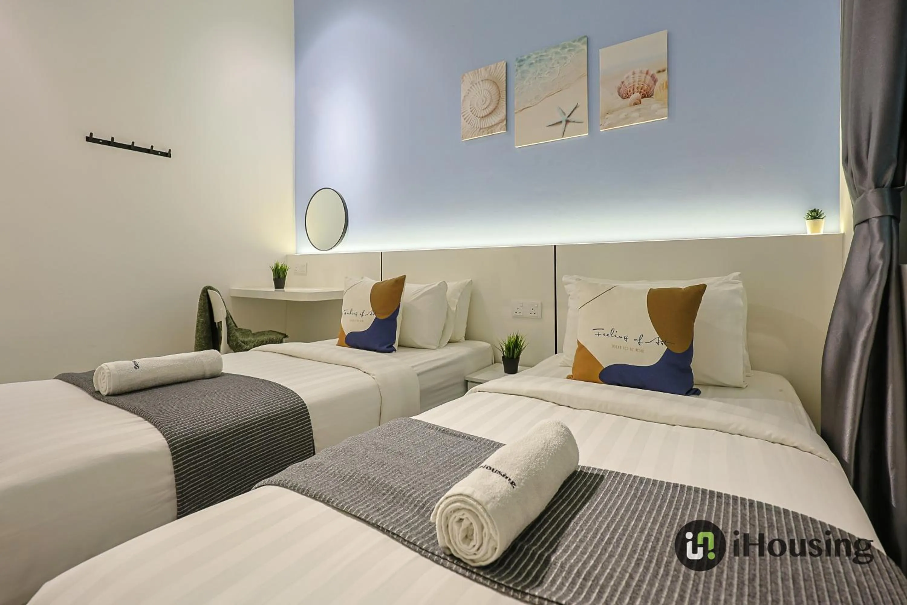 Bed in Amber Cove Melaka Premium By I Housing