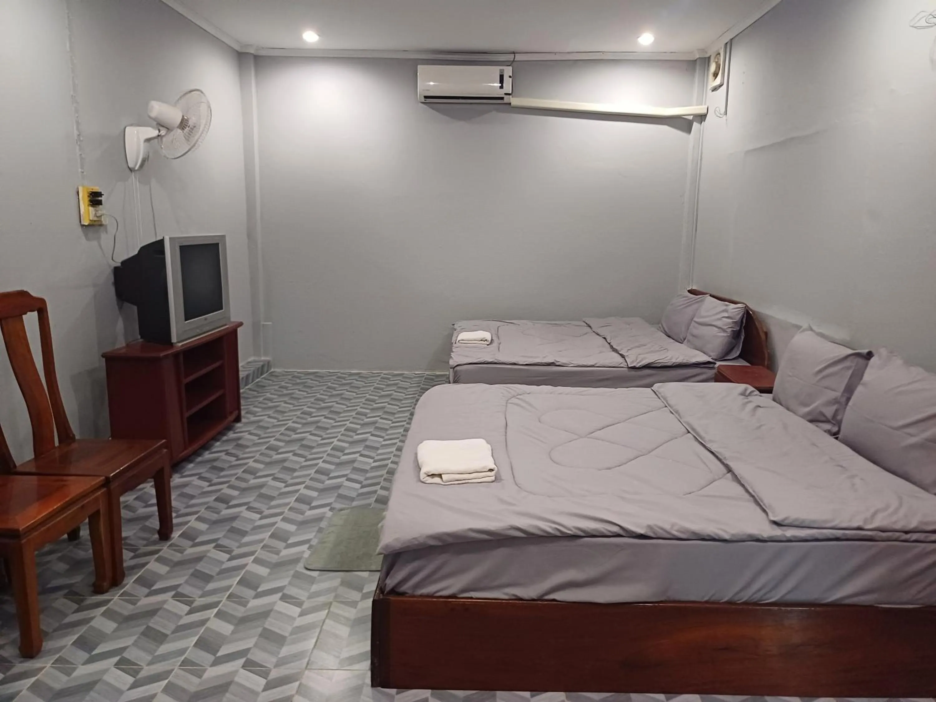 Bed in Erawan Guesthouse