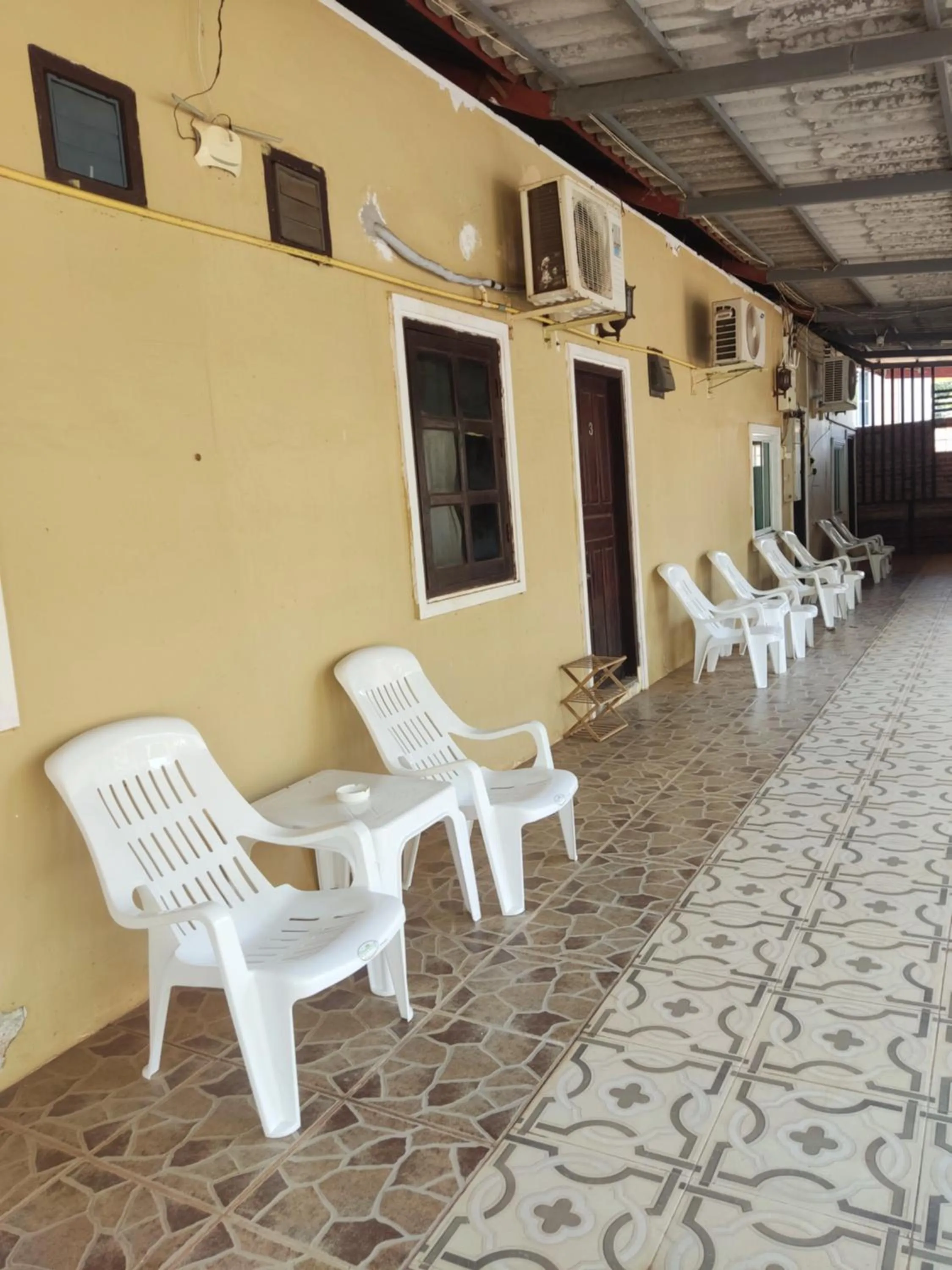 Patio in Erawan Guesthouse