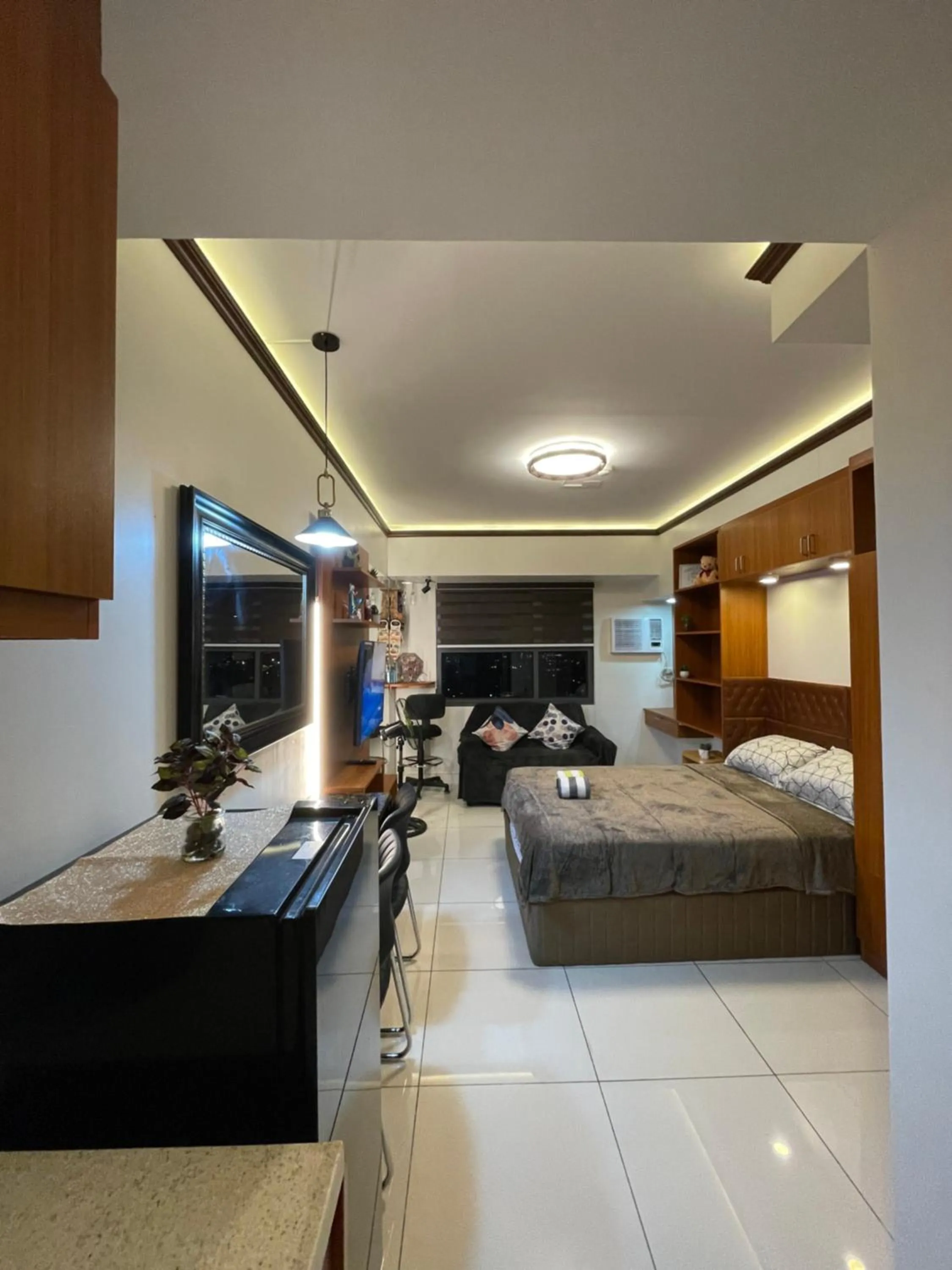 Bed in Cozy Studio at Horizon 101