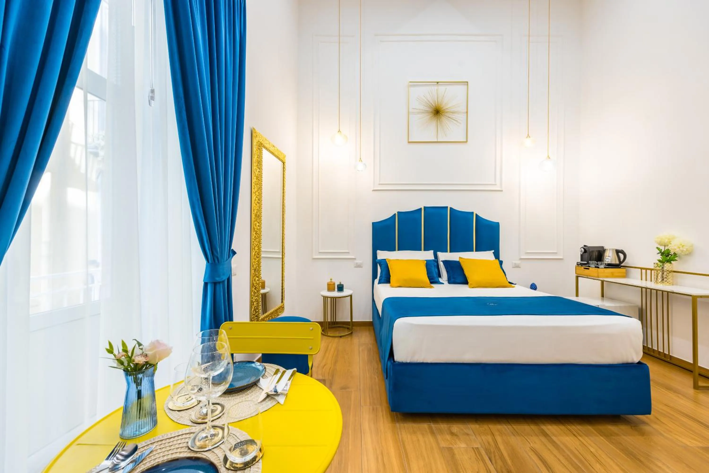 View (from property/room), Bed in L'Angolo d'o core