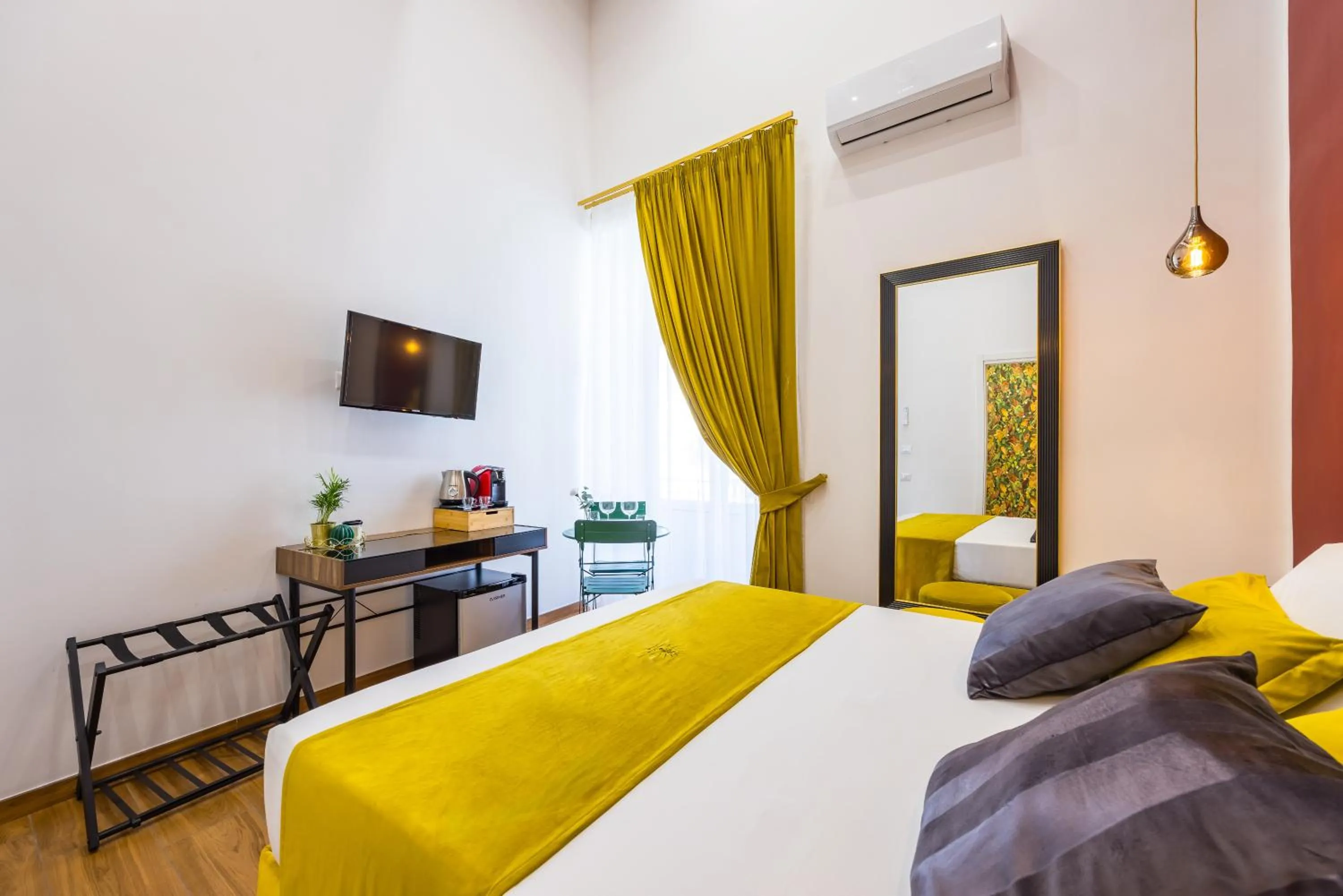 View (from property/room), Bed in L'Angolo d'o core