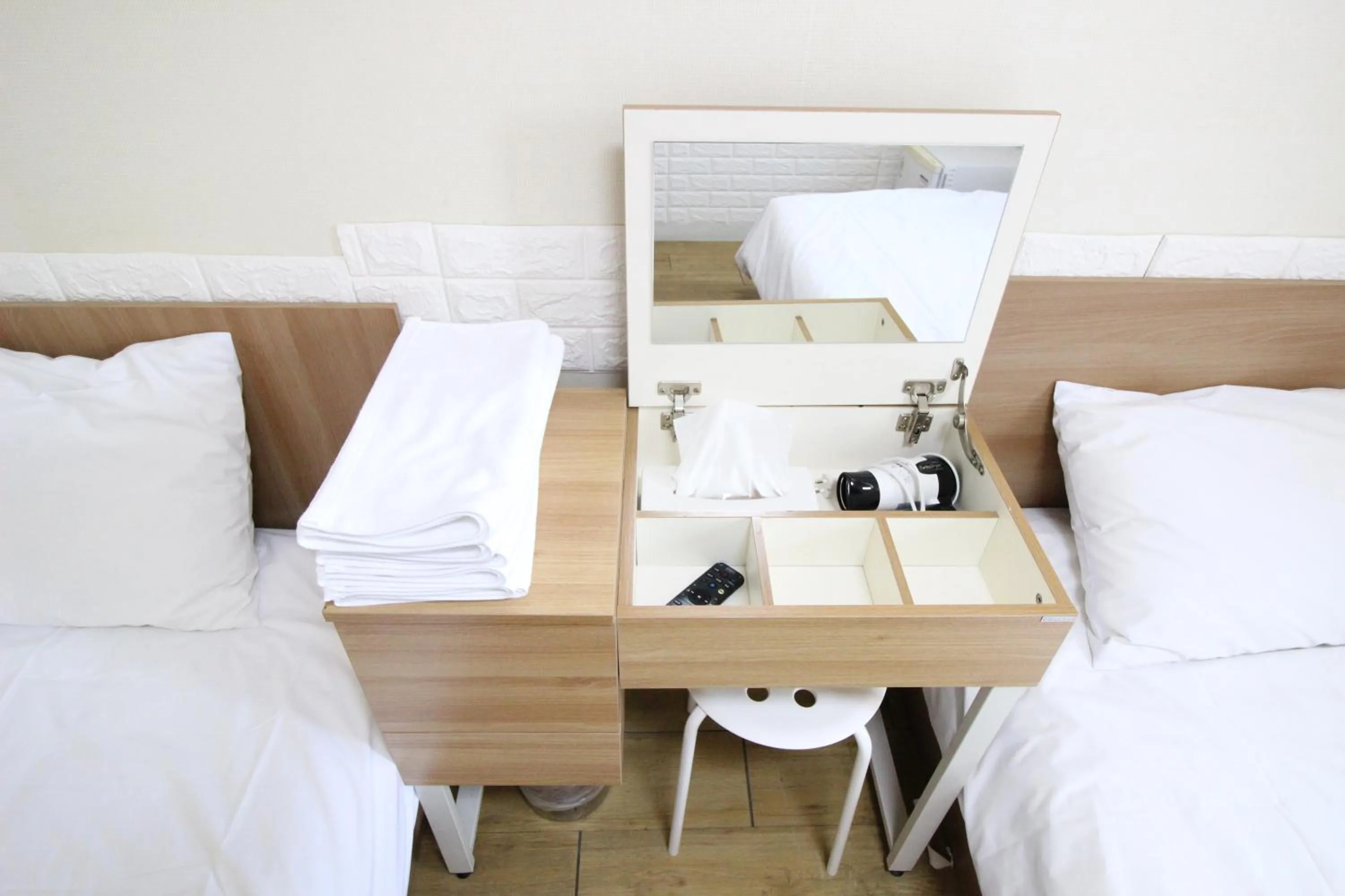 Bed in Hotel Golden Park Myeongdong