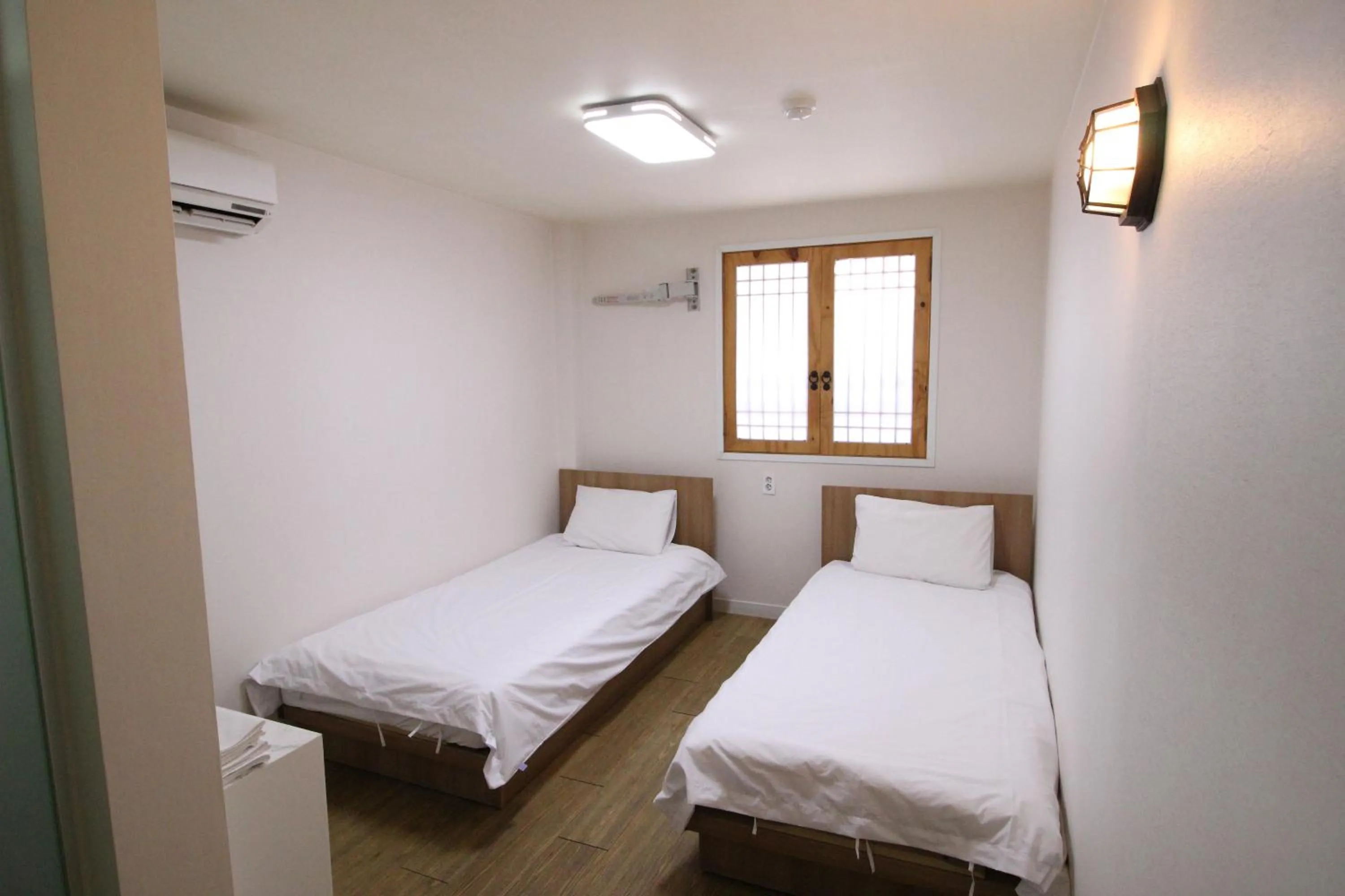 Bed in Hotel Golden Park Myeongdong