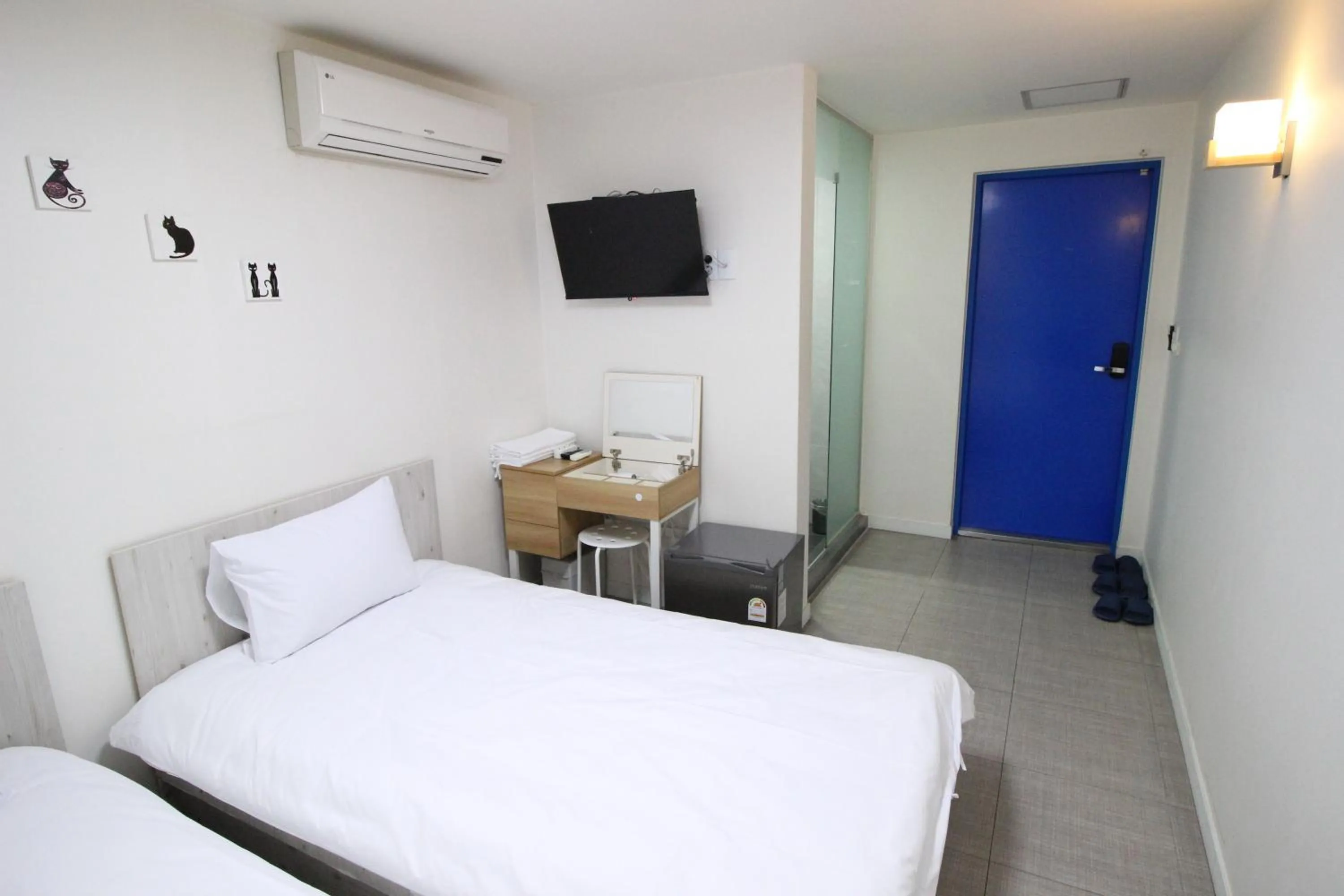 Bed in Hotel Golden Park Myeongdong