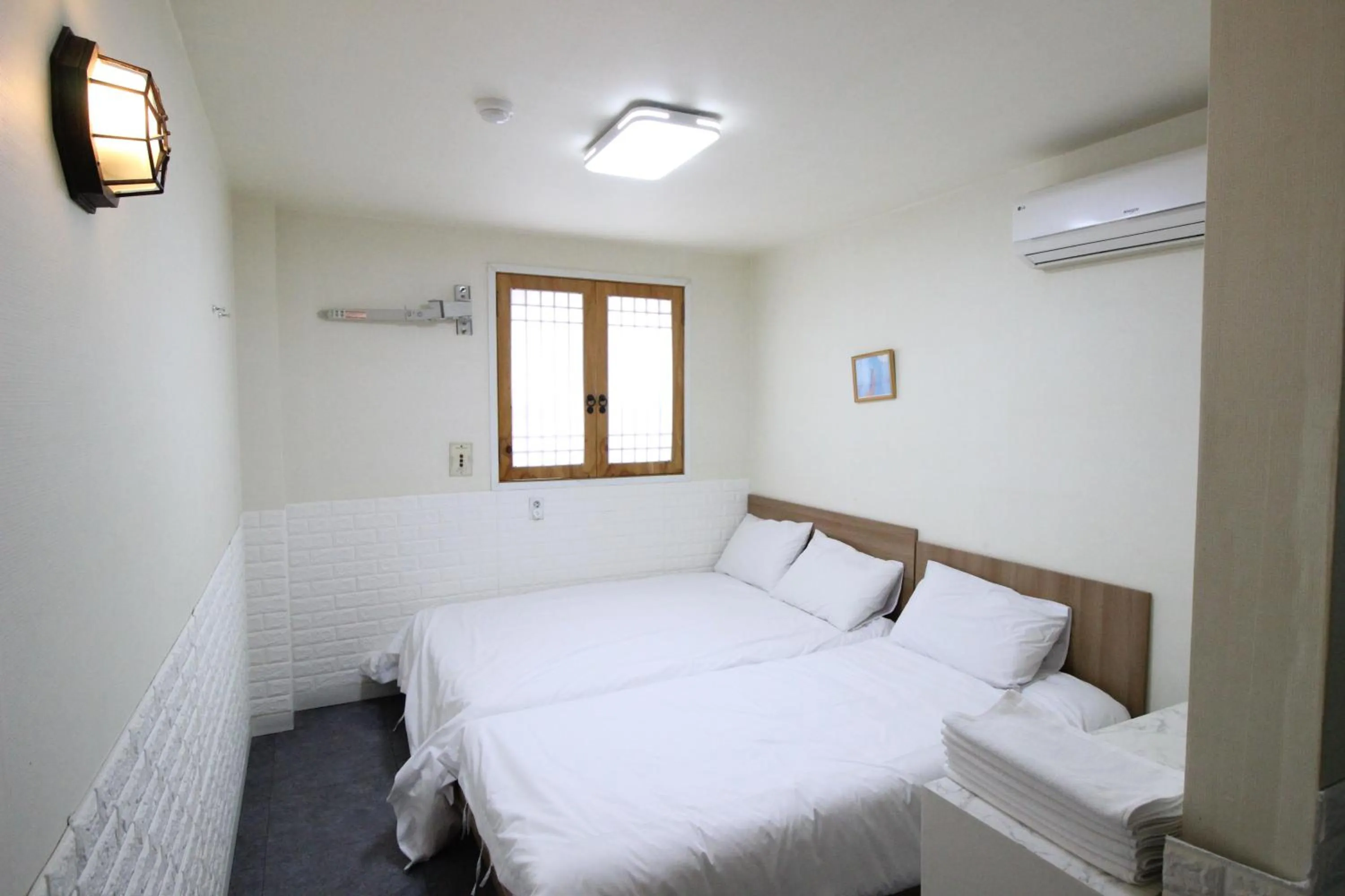 Bed in Hotel Golden Park Myeongdong