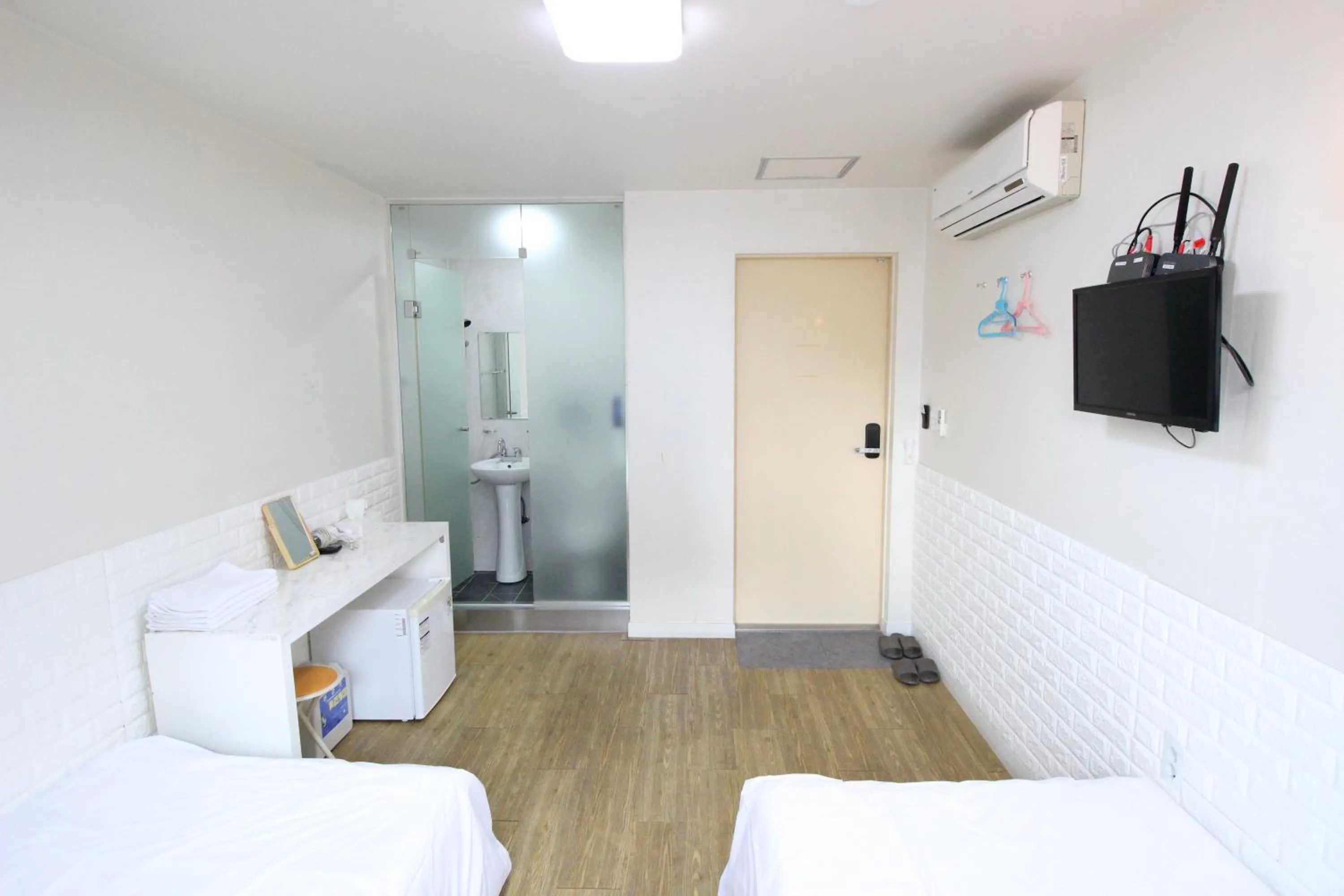 Bed in Hotel Golden Park Myeongdong