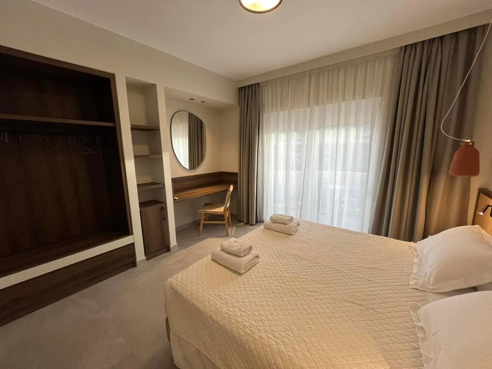 Photo of the whole room, Bed in Mediterranean Sea Top Floor