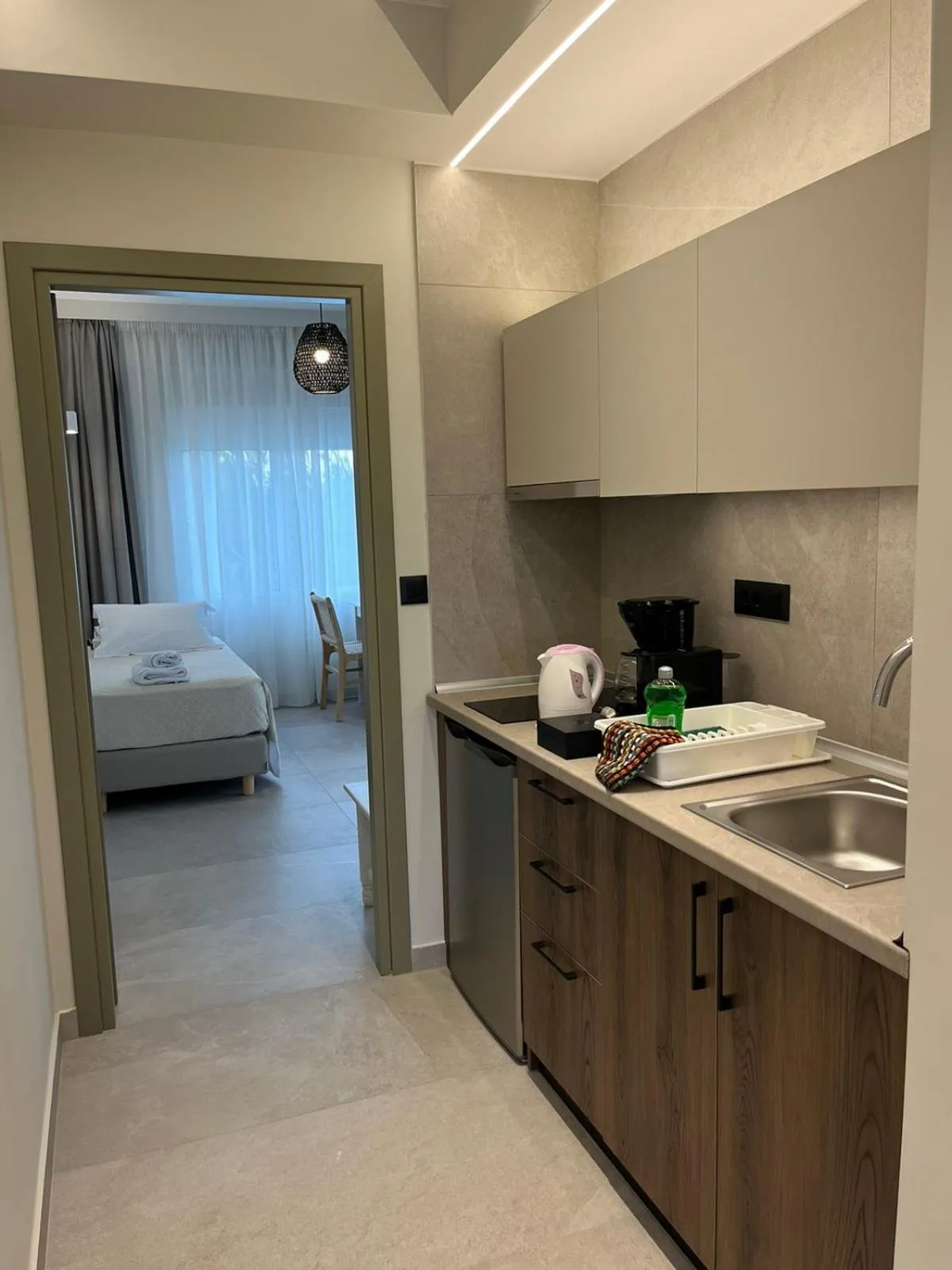 Photo of the whole room, Bed in Mediterranean Sea Top Floor