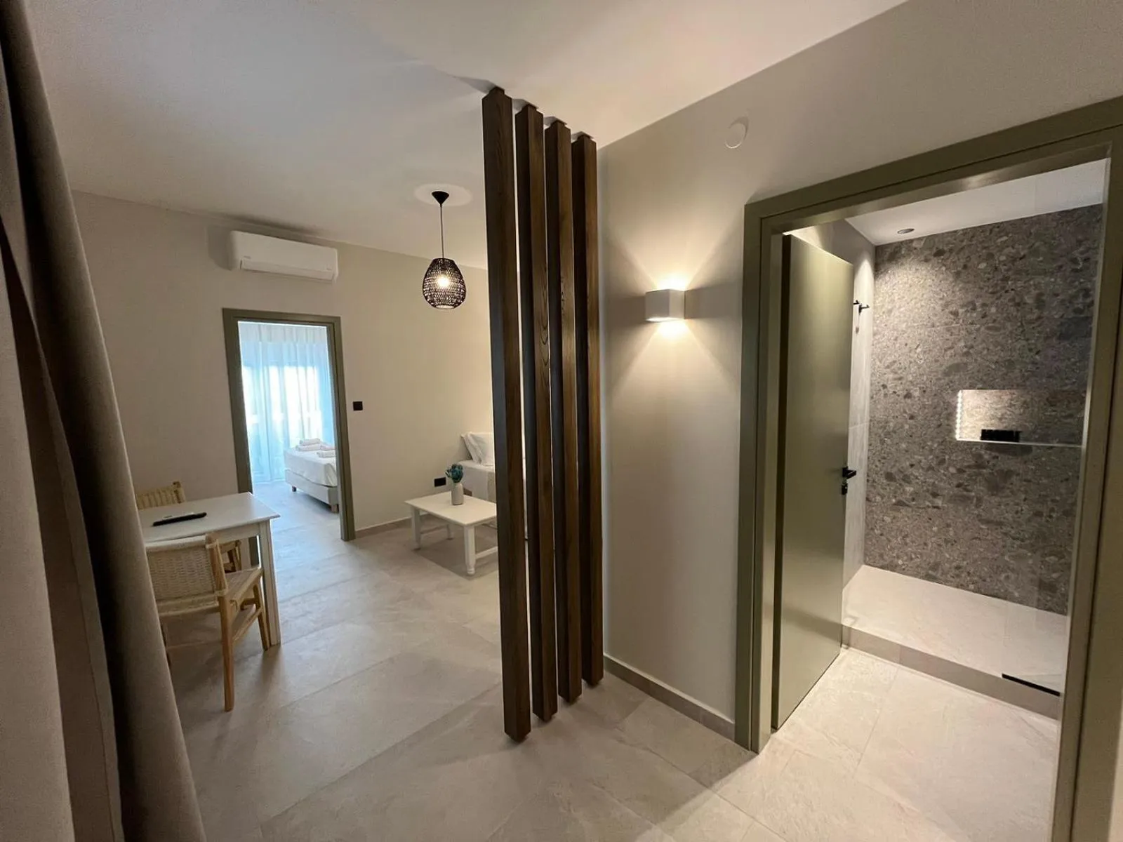 Shower in Mediterranean Sea Top Floor