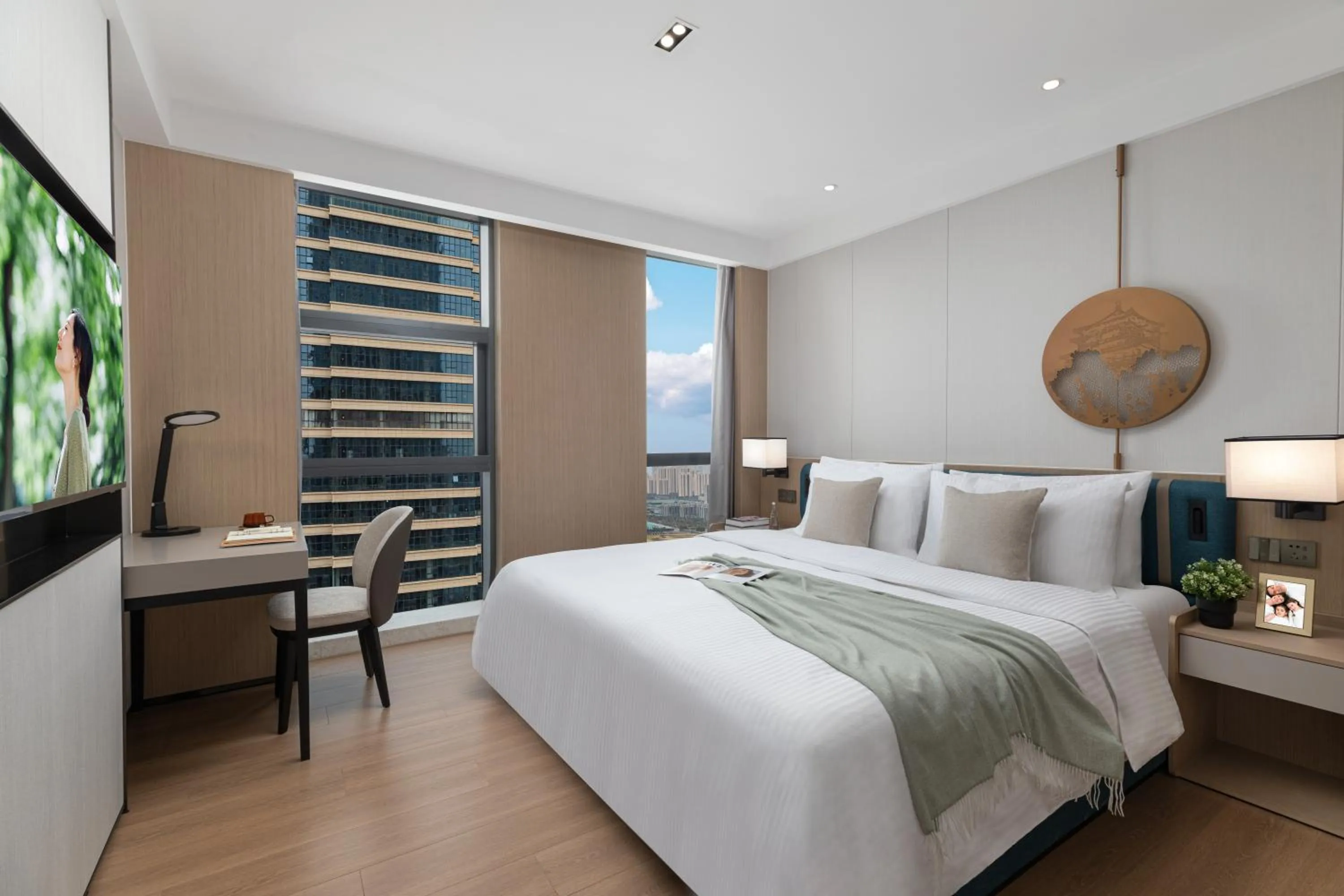 Bed in Somerset Taihu New City CBD Wuxi