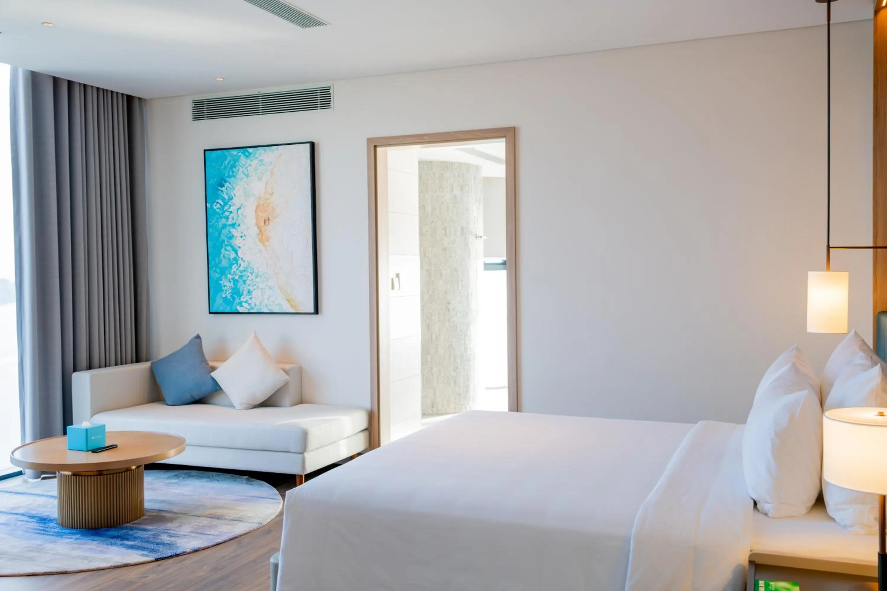 Seating area, Bed in A La Carte Ha Long Bay Managed by TASECO